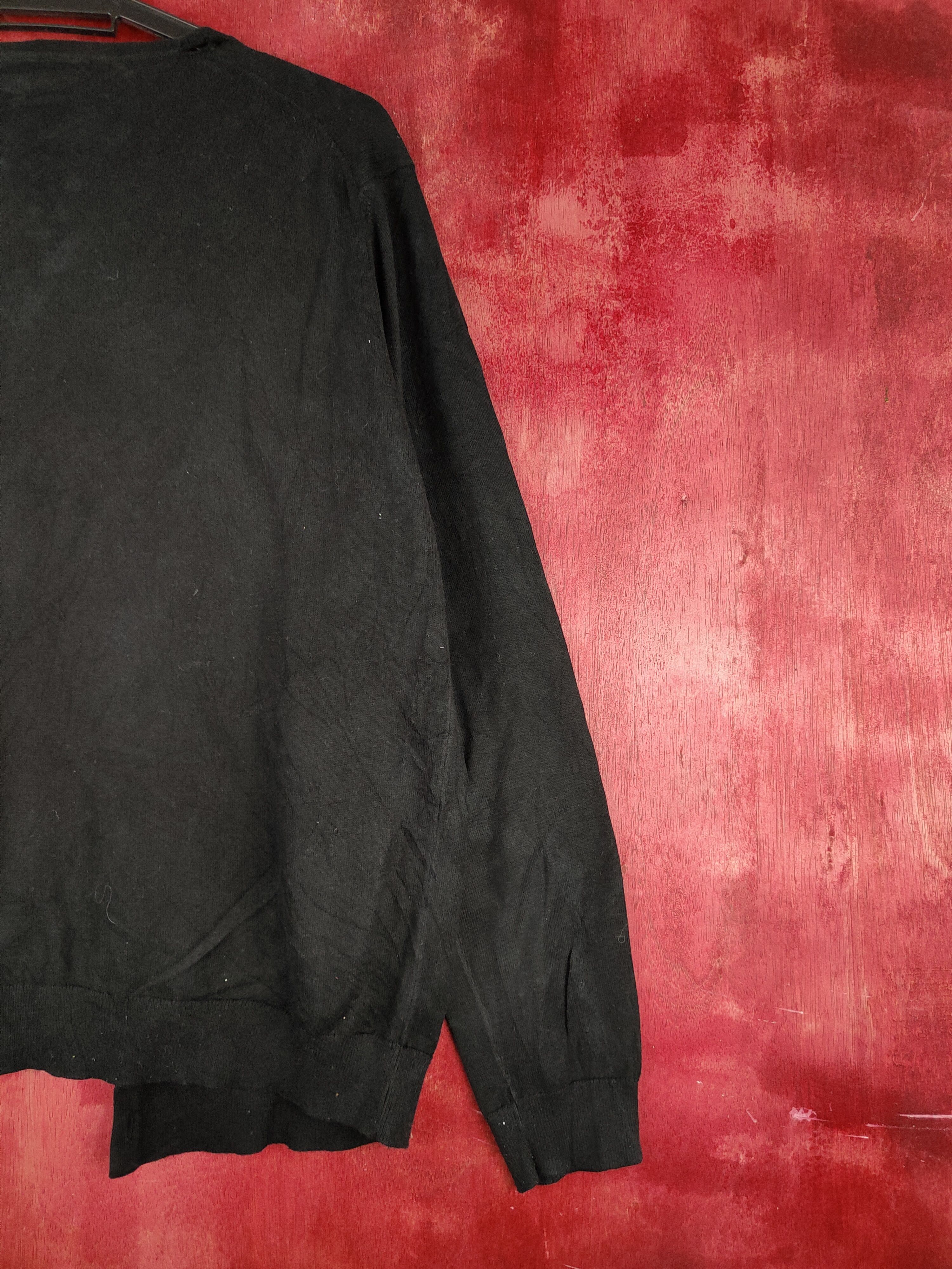 Japanese Brand Uniqlo japan vintage knitwear Black Cardigan #S887 Size L / US 10 / IT 46 - 12 Thumbnail