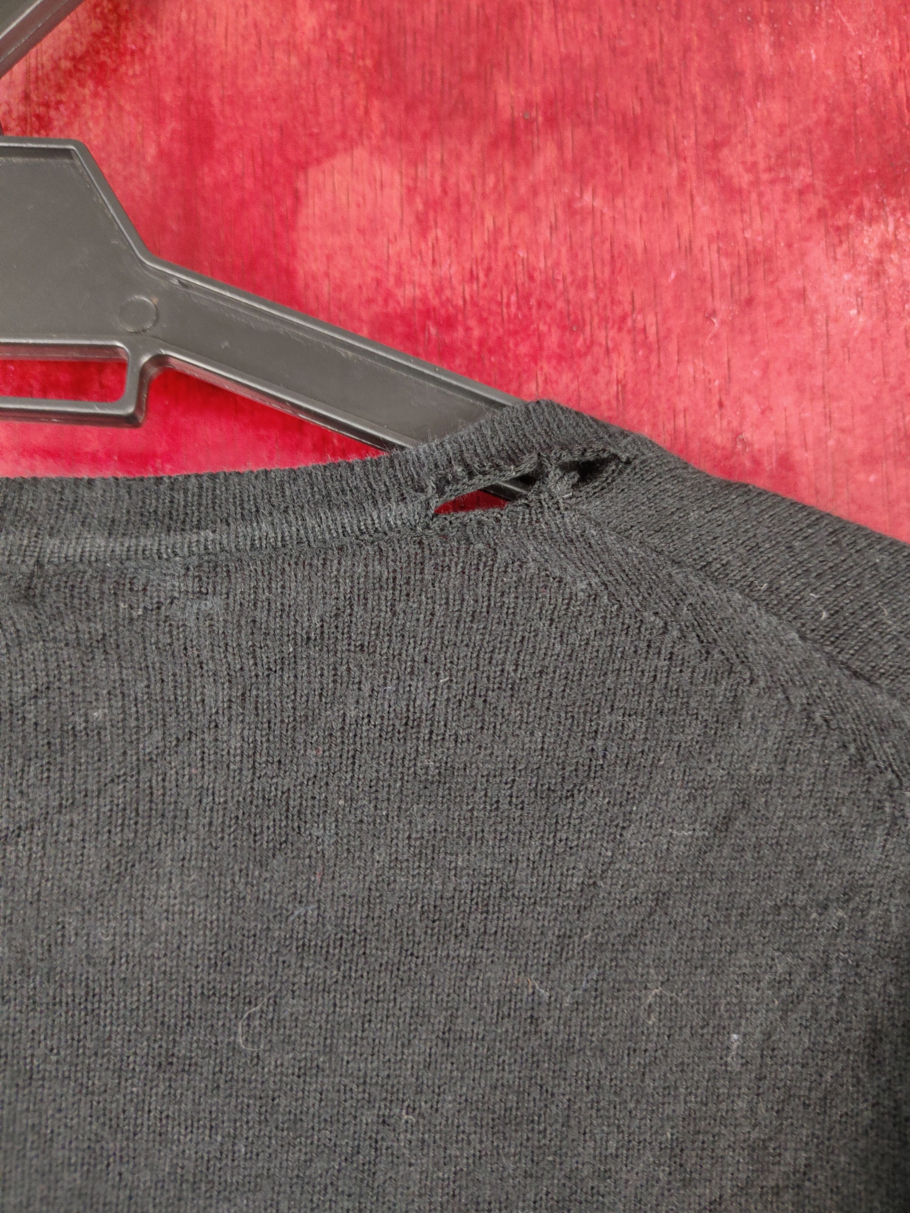 Japanese Brand Uniqlo japan vintage knitwear Black Cardigan #S887 Size L / US 10 / IT 46 - 9 Thumbnail