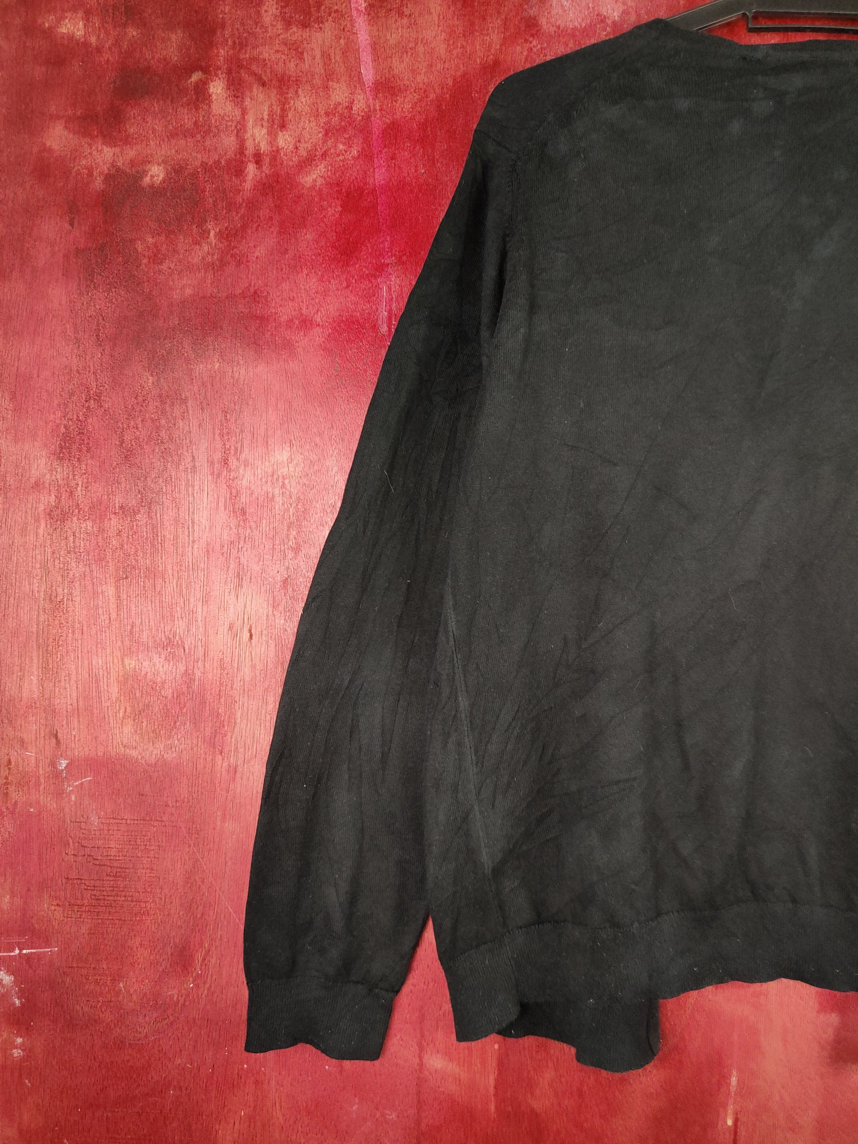 Japanese Brand Uniqlo japan vintage knitwear Black Cardigan #S887 Size L / US 10 / IT 46 - 11 Thumbnail