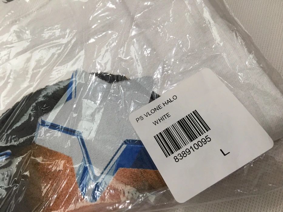 Rap Tees Pop Smoke x VLONE Halo White T-shirt Large Size US L / EU 52-54 / 3 - 6 Thumbnail
