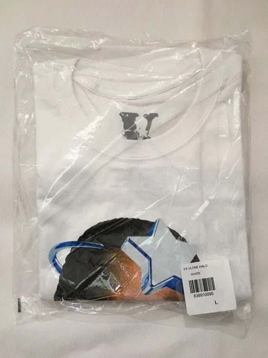 Rap Tees Pop Smoke x VLONE Halo White T-shirt Large Size US L / EU 52-54 / 3 - 3 Thumbnail