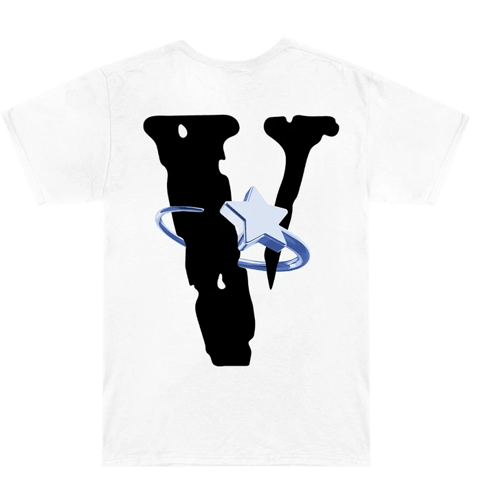 Rap Tees Pop Smoke x VLONE Halo White T-shirt Large Size US L / EU 52-54 / 3 - 1 Thumbnail