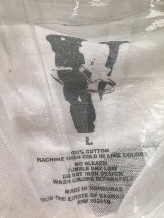 Rap Tees Pop Smoke x VLONE Halo White T-shirt Large Size US L / EU 52-54 / 3 - 5 Thumbnail