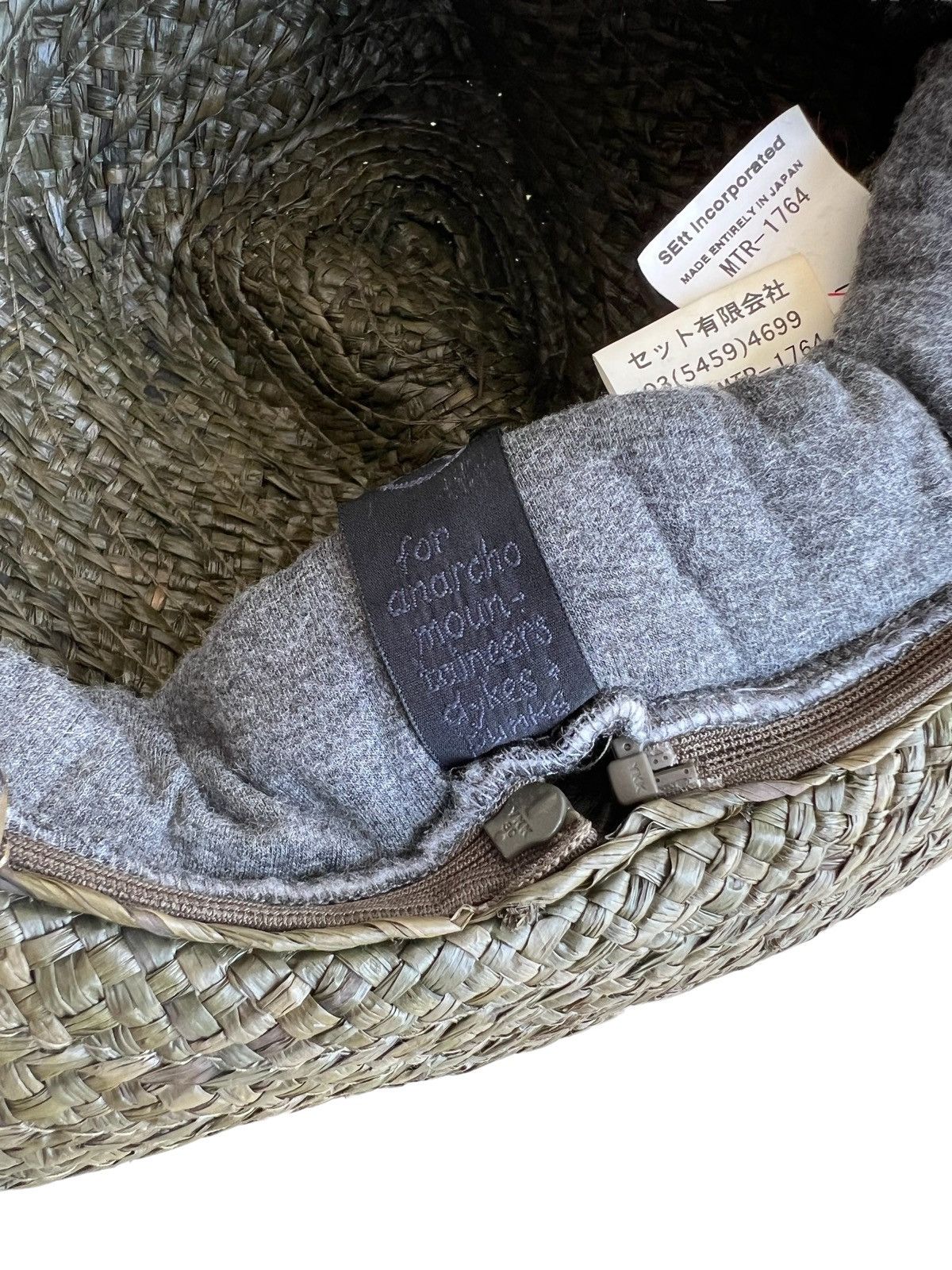 General Research ARCHIVE🔥2015 Mt Research Mountain Hat Seditionary Straw Hat Size ONE SIZE - 8 Thumbnail