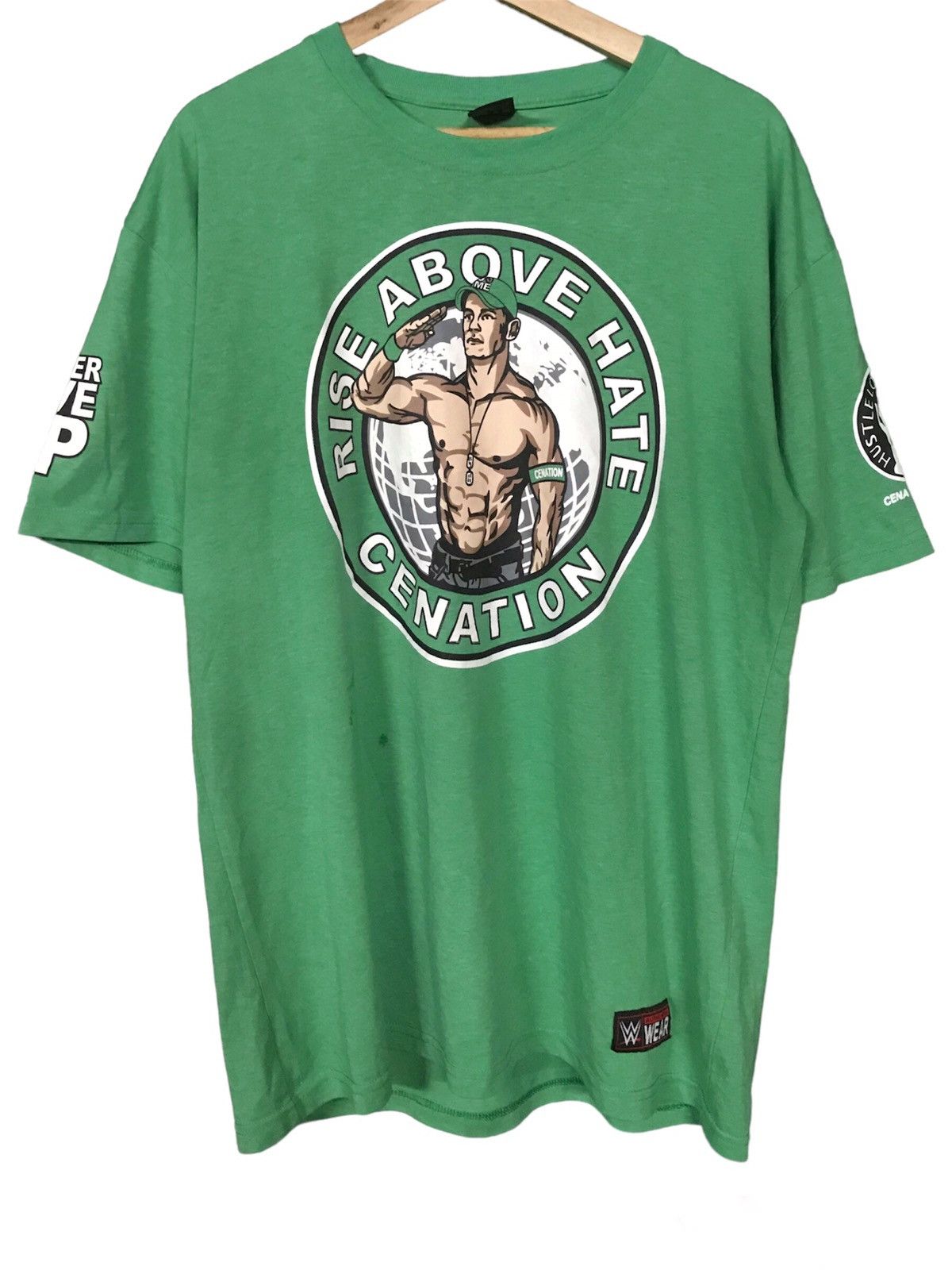 WWE Wrestling Tshirt Cenation Short Sleeve Crewneck Pullover Size US XL / EU 56 / 4 - 1 Thumbnail