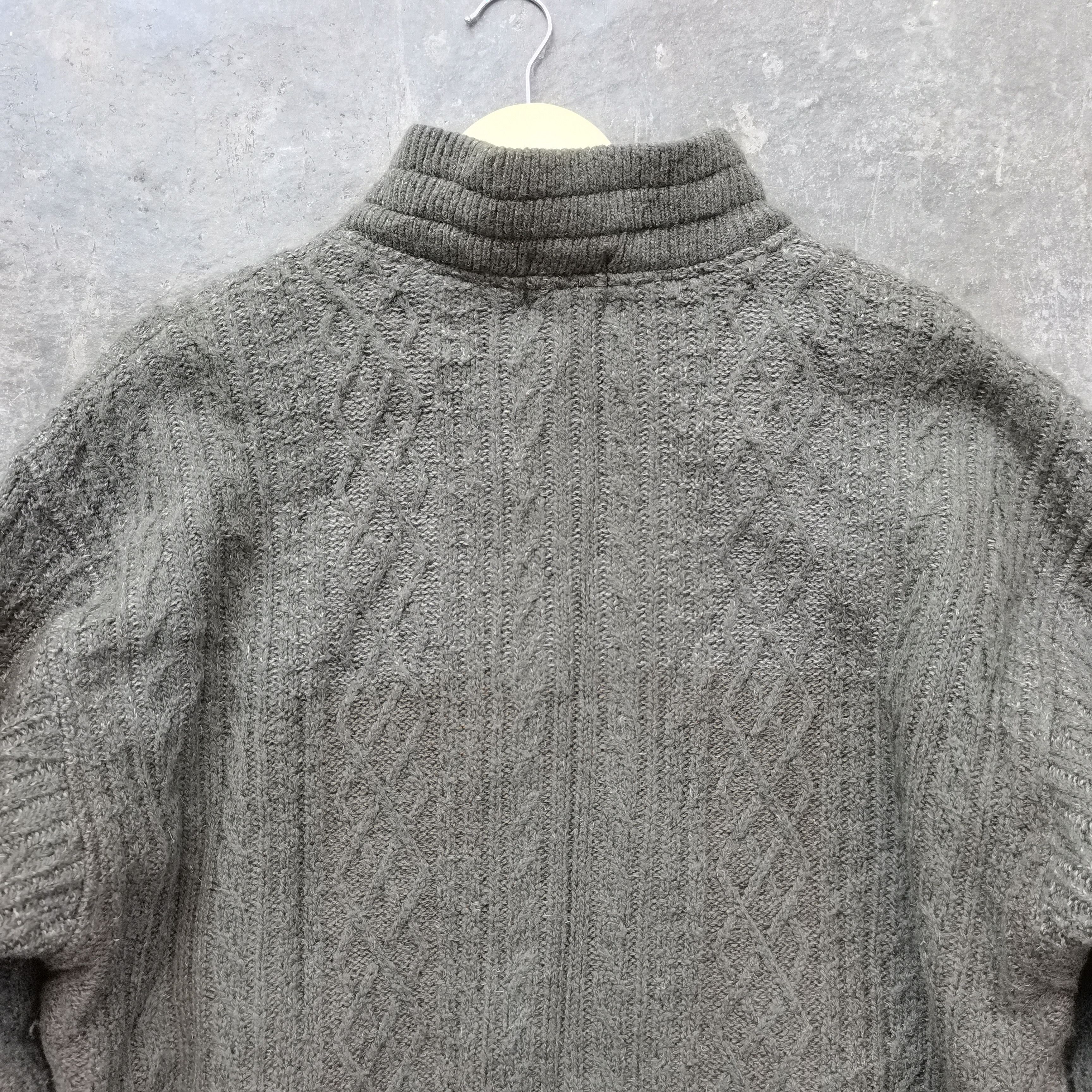 Vintage Vintage Modigiliani knit Quilted Inside Button Up Jacket Size US L / EU 52-54 / 3 - 6 Thumbnail