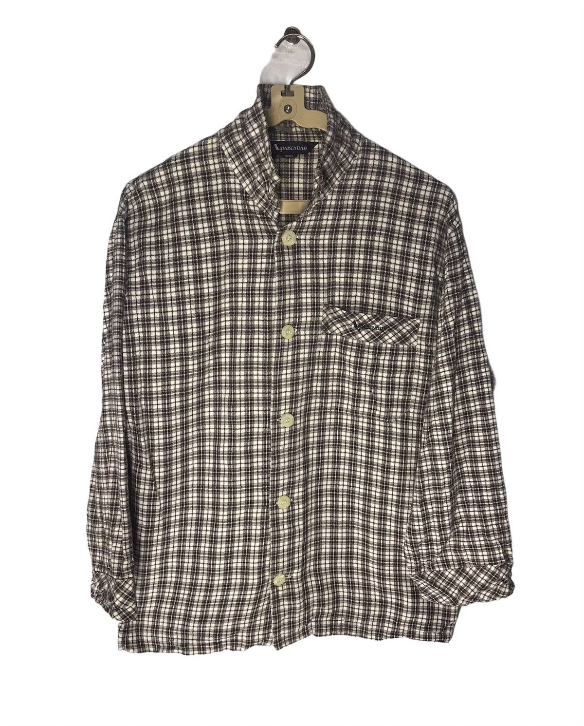 Aquascutum × Japanese Brand Aquascutum pyjamas shirt Size US S / EU 44-46 / 1 - 1 Thumbnail