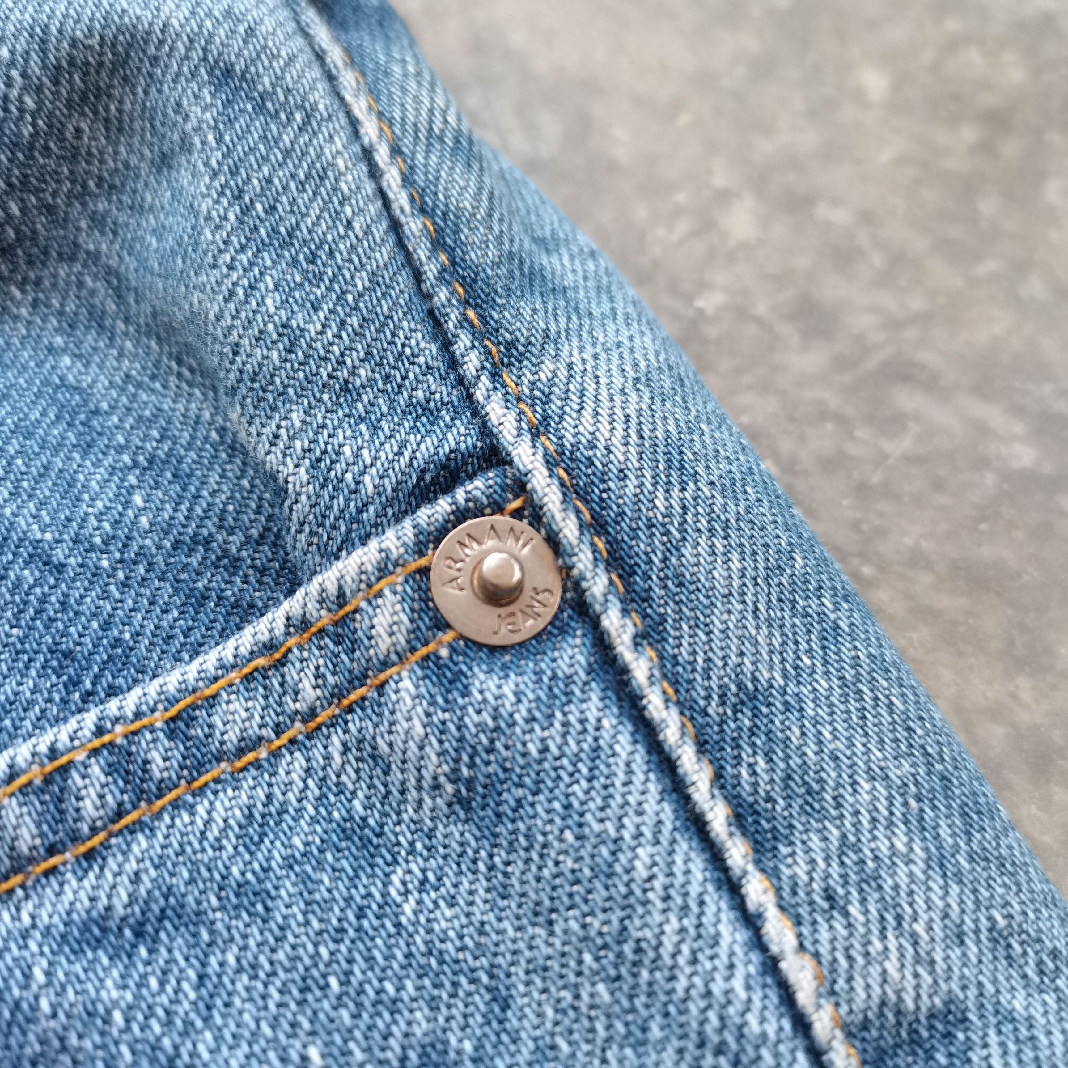 Armani Send Offer🔥Vintage ARMANI JEANS Denim Pants Made In ITALY Size US 31 - 6 Thumbnail