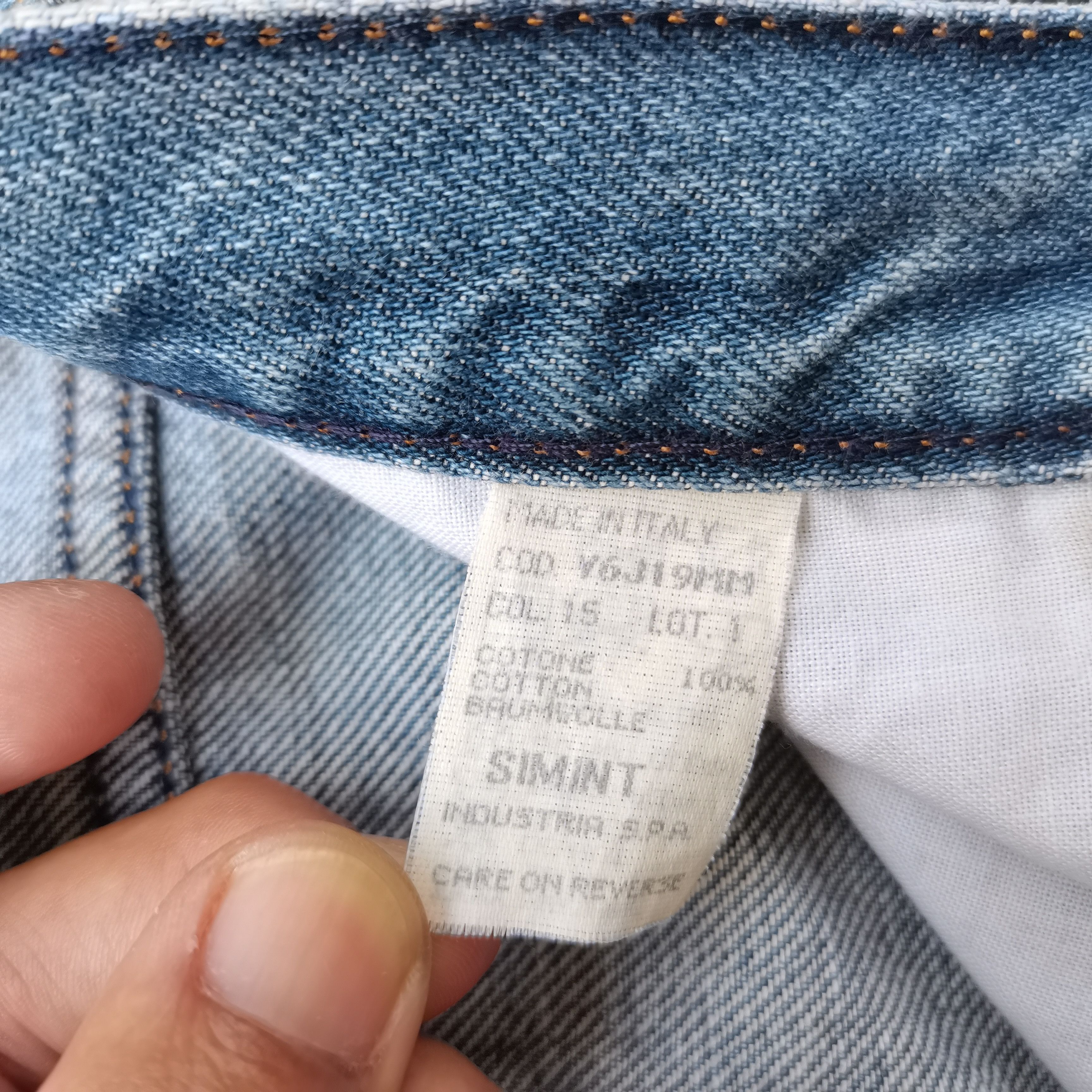 Armani Send Offer🔥Vintage ARMANI JEANS Denim Pants Made In ITALY Size US 31 - 11 Thumbnail