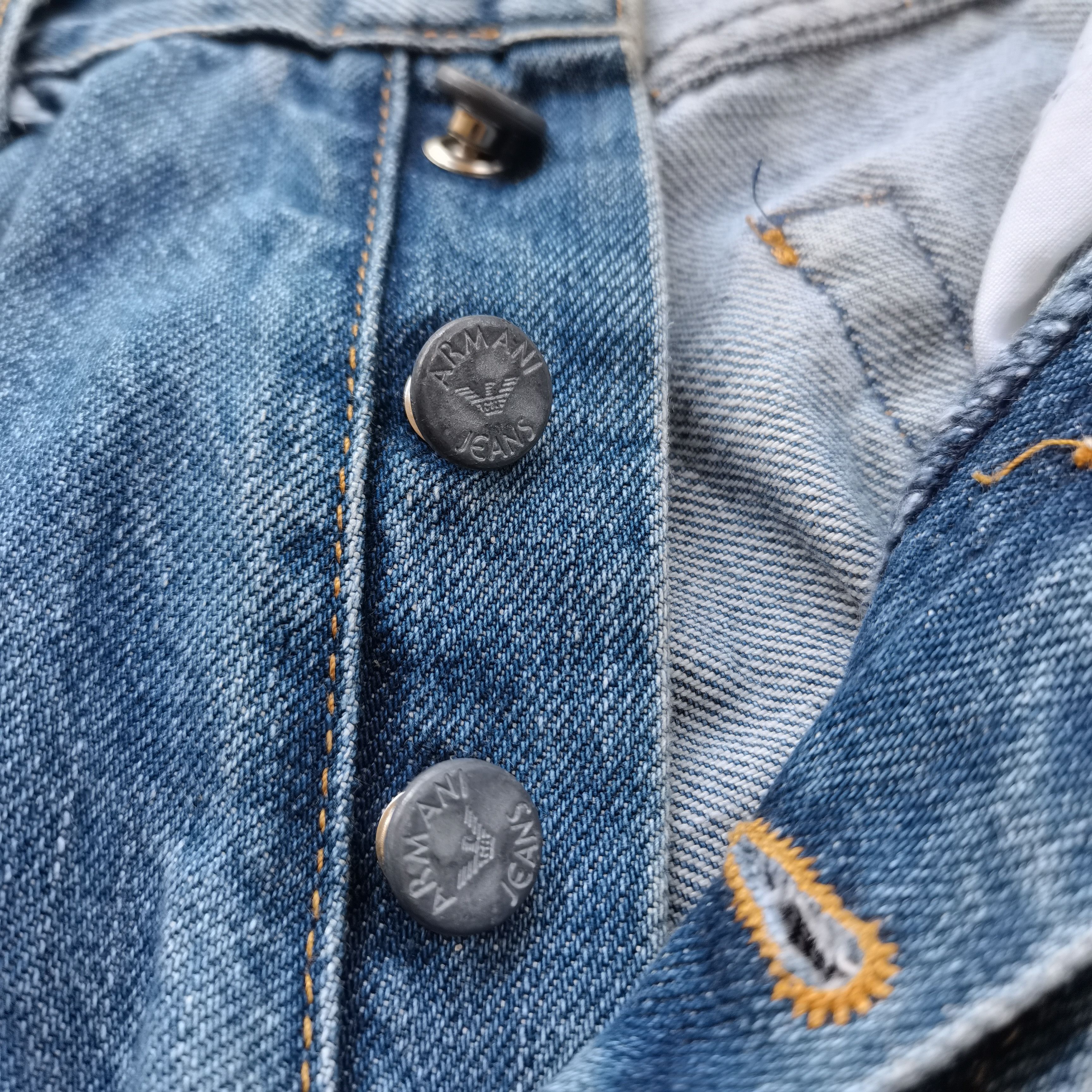 Armani Send Offer🔥Vintage ARMANI JEANS Denim Pants Made In ITALY Size US 31 - 7 Thumbnail