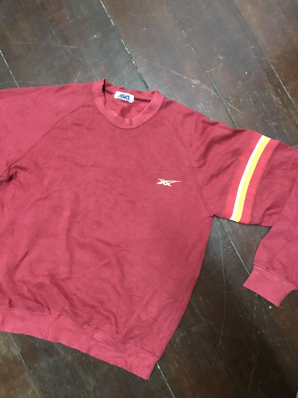 Asics × Japanese Brand × Vintage Vintage asics sweatshirt small logo Size US M / EU 48-50 / 2 - 6 Thumbnail