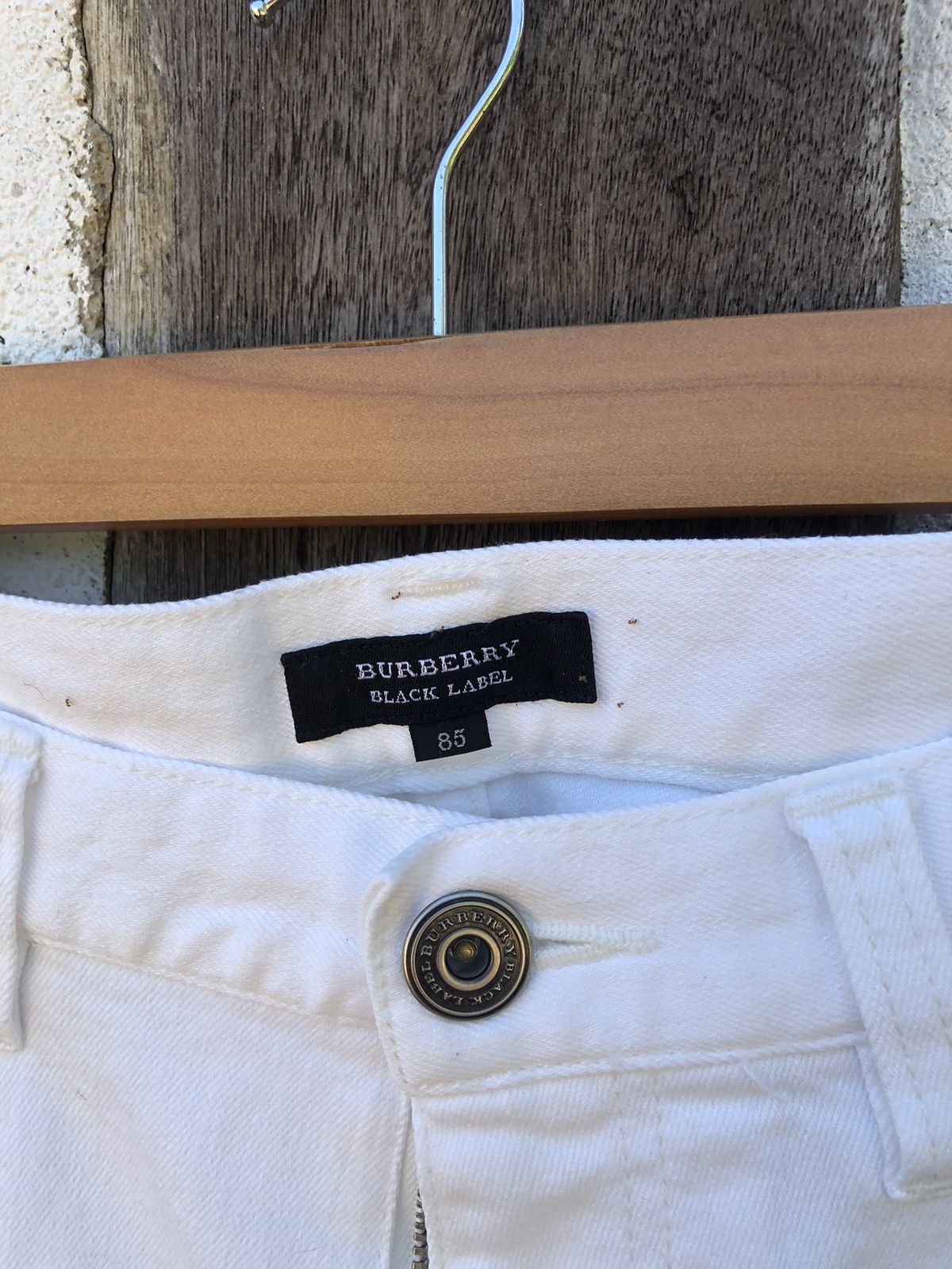 Black Label × Burberry Burberry Black Label Waist Pants White Color Size US 36 / EU 52 - 8 Thumbnail