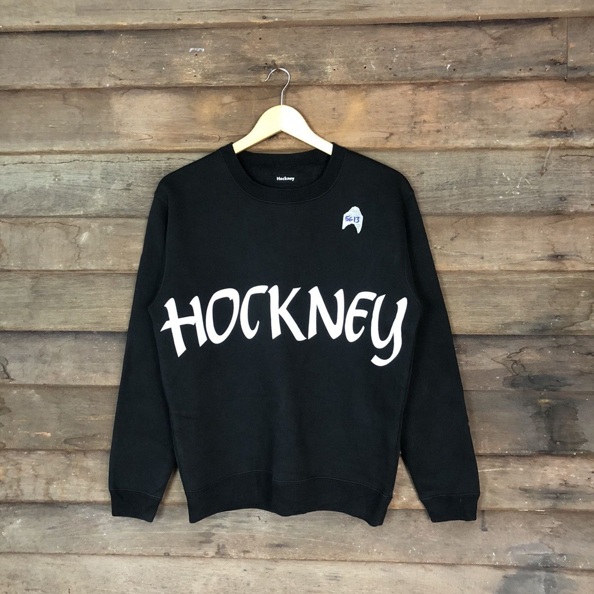 Japanese Brand × Vintage Hockney Black Sweatshirt #5613 Size US M / EU 48-50 / 2 - 1 Thumbnail