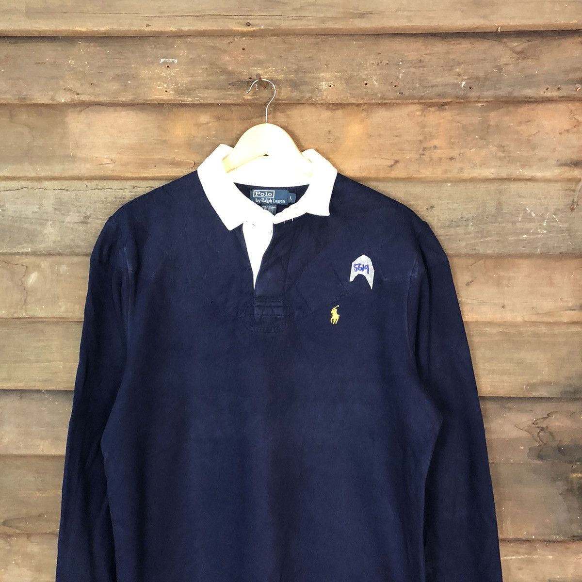 Polo Ralph Lauren Polo Ralph Lauren Dark Blue Sweatshirt #5619 Size US L / EU 52-54 / 3 - 2 Thumbnail