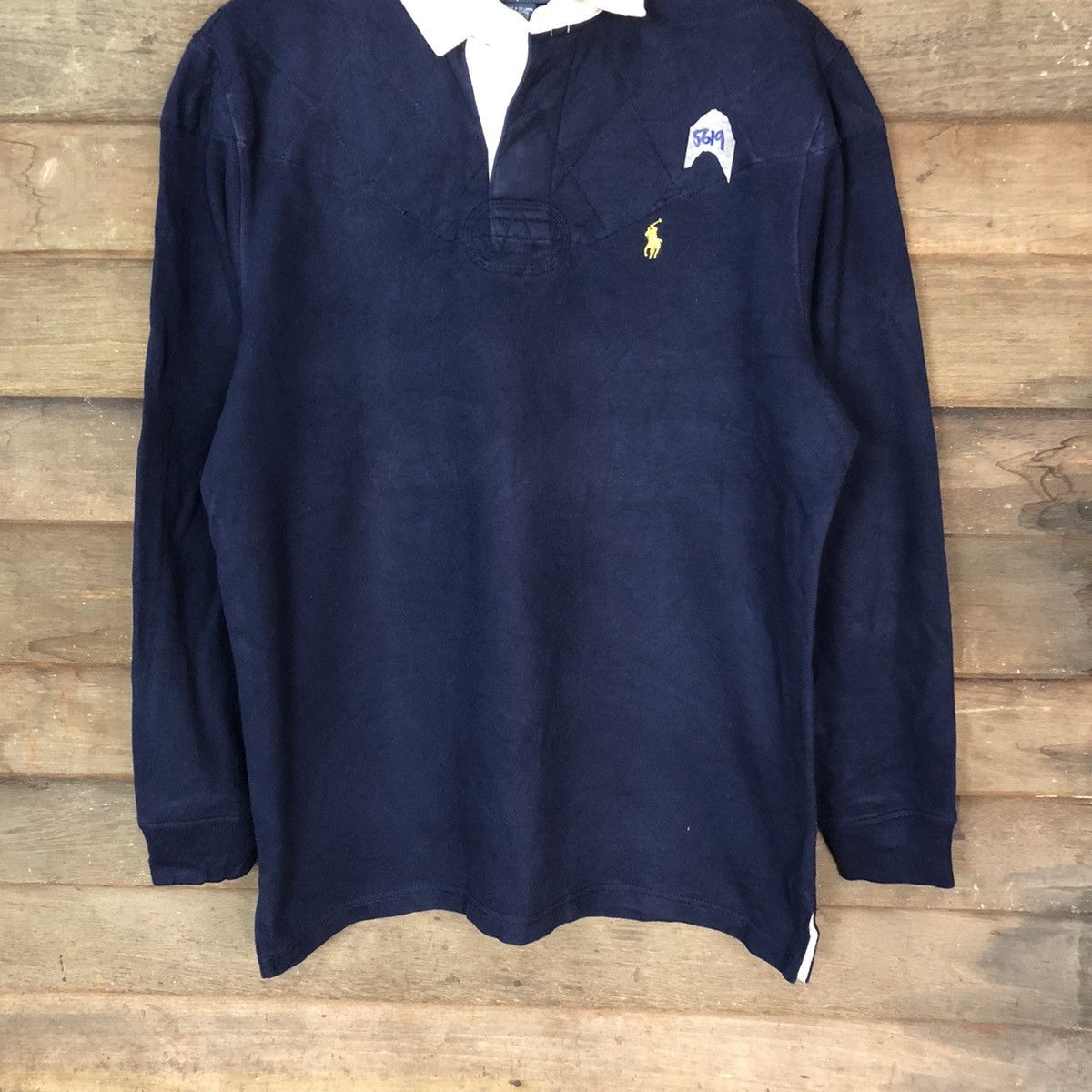 Polo Ralph Lauren Polo Ralph Lauren Dark Blue Sweatshirt #5619 Size US L / EU 52-54 / 3 - 3 Thumbnail