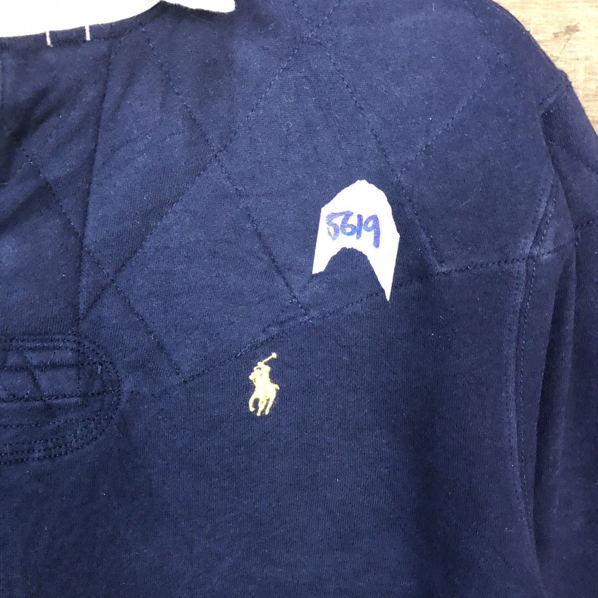 Polo Ralph Lauren Polo Ralph Lauren Dark Blue Sweatshirt #5619 Size US L / EU 52-54 / 3 - 6 Thumbnail
