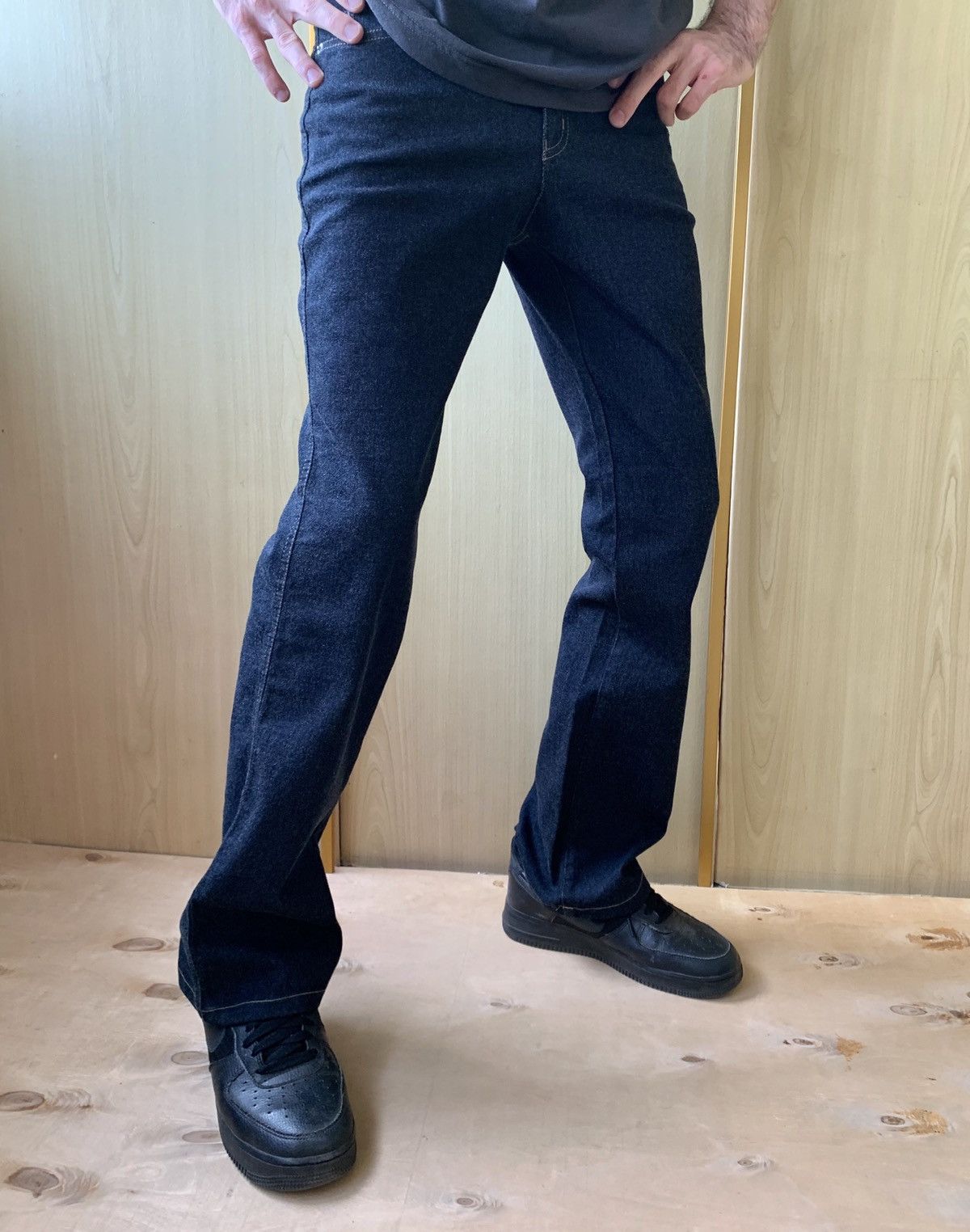 Armani Armani Jeans Indigo Denim 008 Series Flared Jeans Size US 28 / EU 44 - 3 Thumbnail