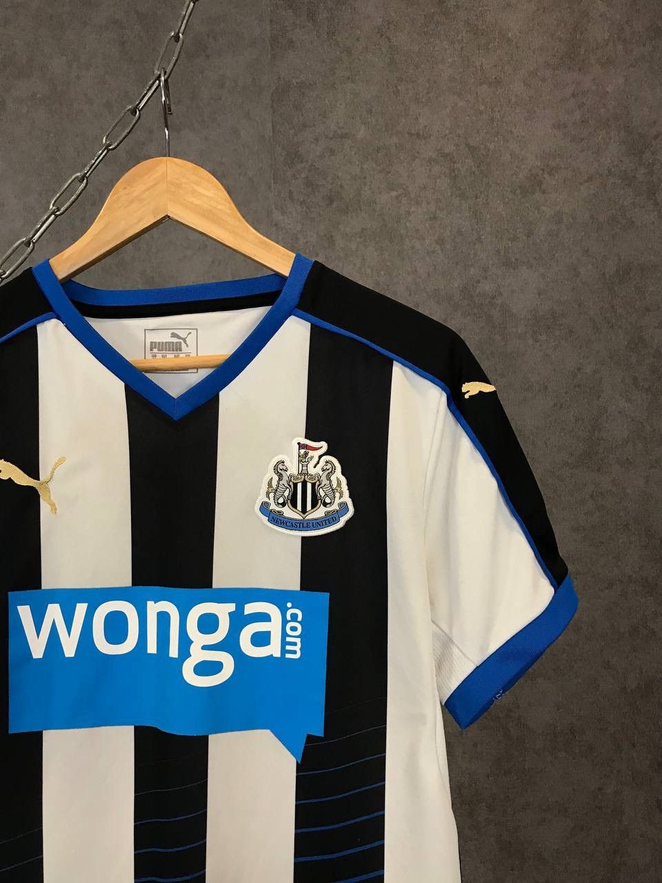Puma New Castle United soccer jersey puma sportwear tee Size US M / EU 48-50 / 2 - 2 Thumbnail
