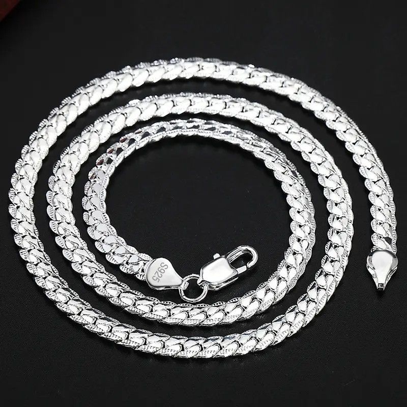 Jewelry 6mm Side Chain Necklace Size ONE SIZE - 2 Thumbnail
