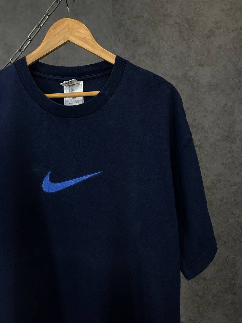 Nike Nike Just Do It vintage big logo center logo tee Size US XL / EU 56 / 4 - 3 Thumbnail