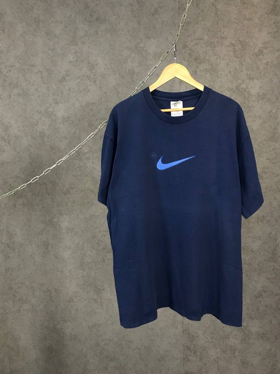 Nike Nike Just Do It vintage big logo center logo tee Size US XL / EU 56 / 4 - 2 Thumbnail