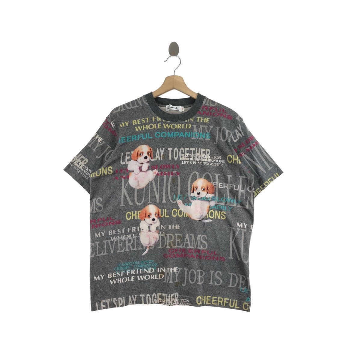 Pick!! KUNIO COLLECTION Japanese Brand Fullprint Top Tees