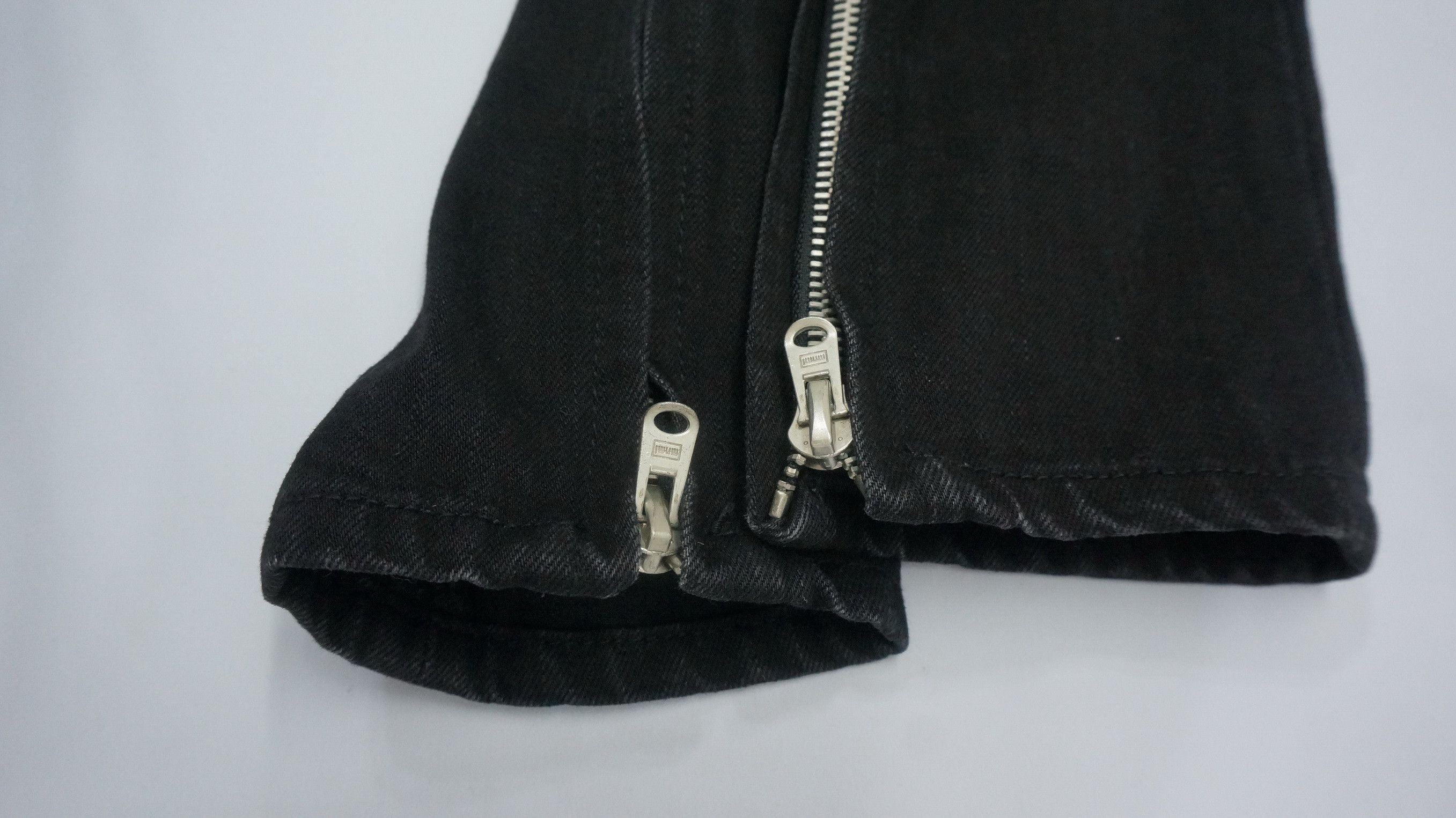 MNML 🔥 MNML Blown Knee Black Crash Denim Size US 29 - 17 Thumbnail