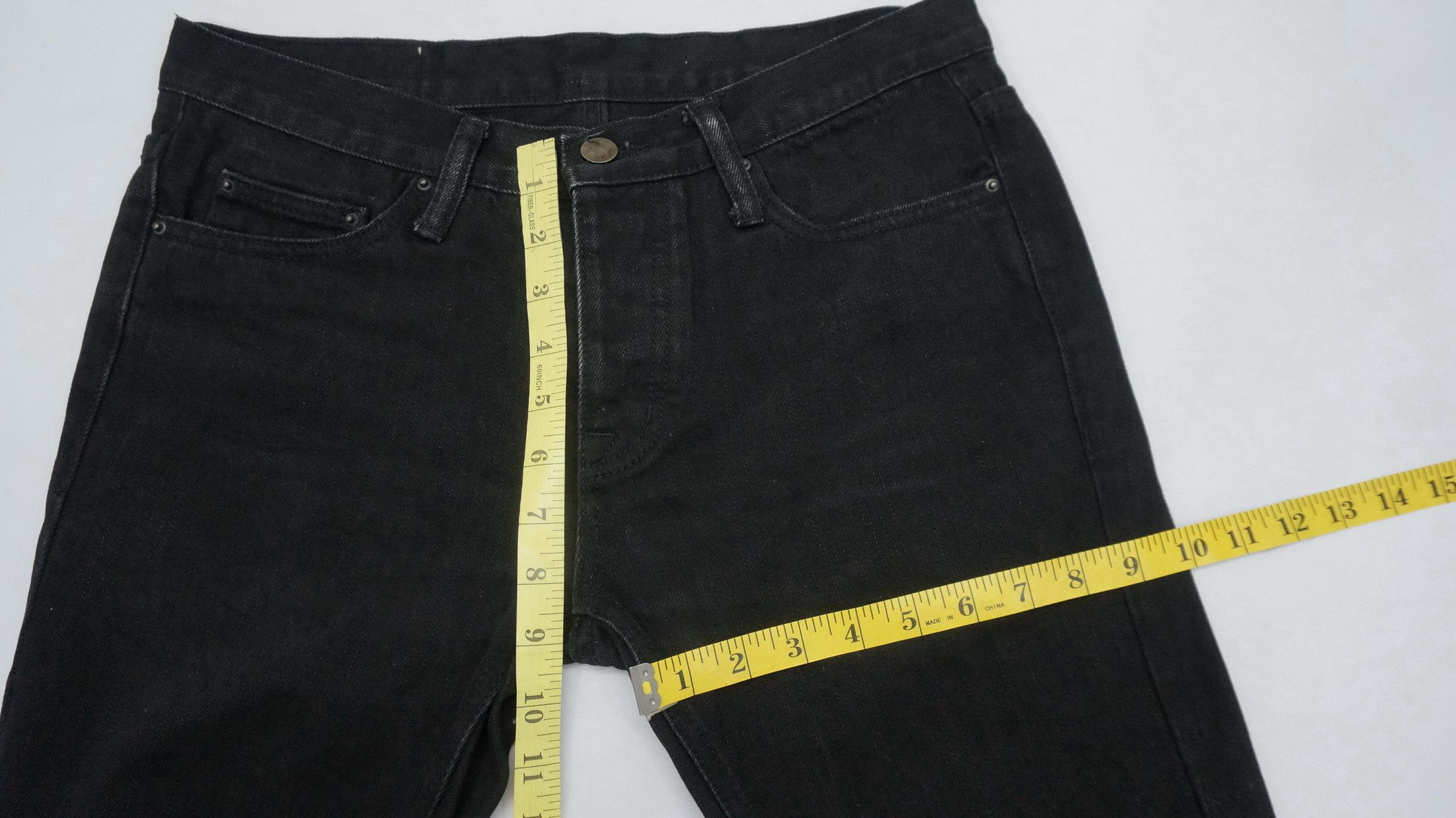 MNML 🔥 MNML Blown Knee Black Crash Denim Size US 29 - 12 Thumbnail