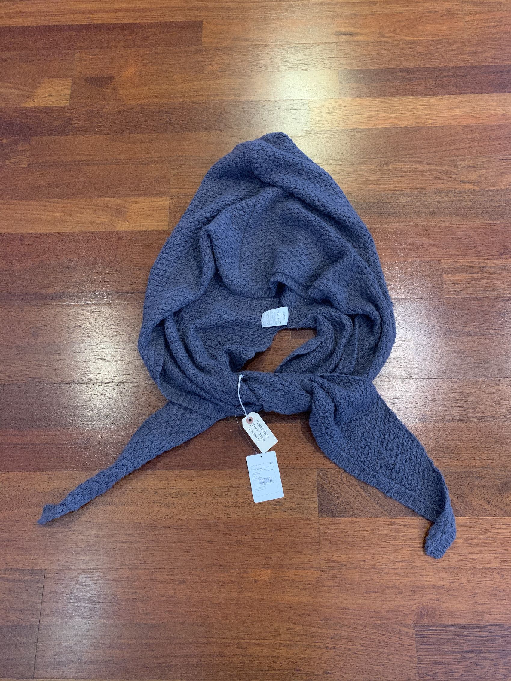 FINAL DROP / FW'16 Cashmere Tuck Hood Scarf