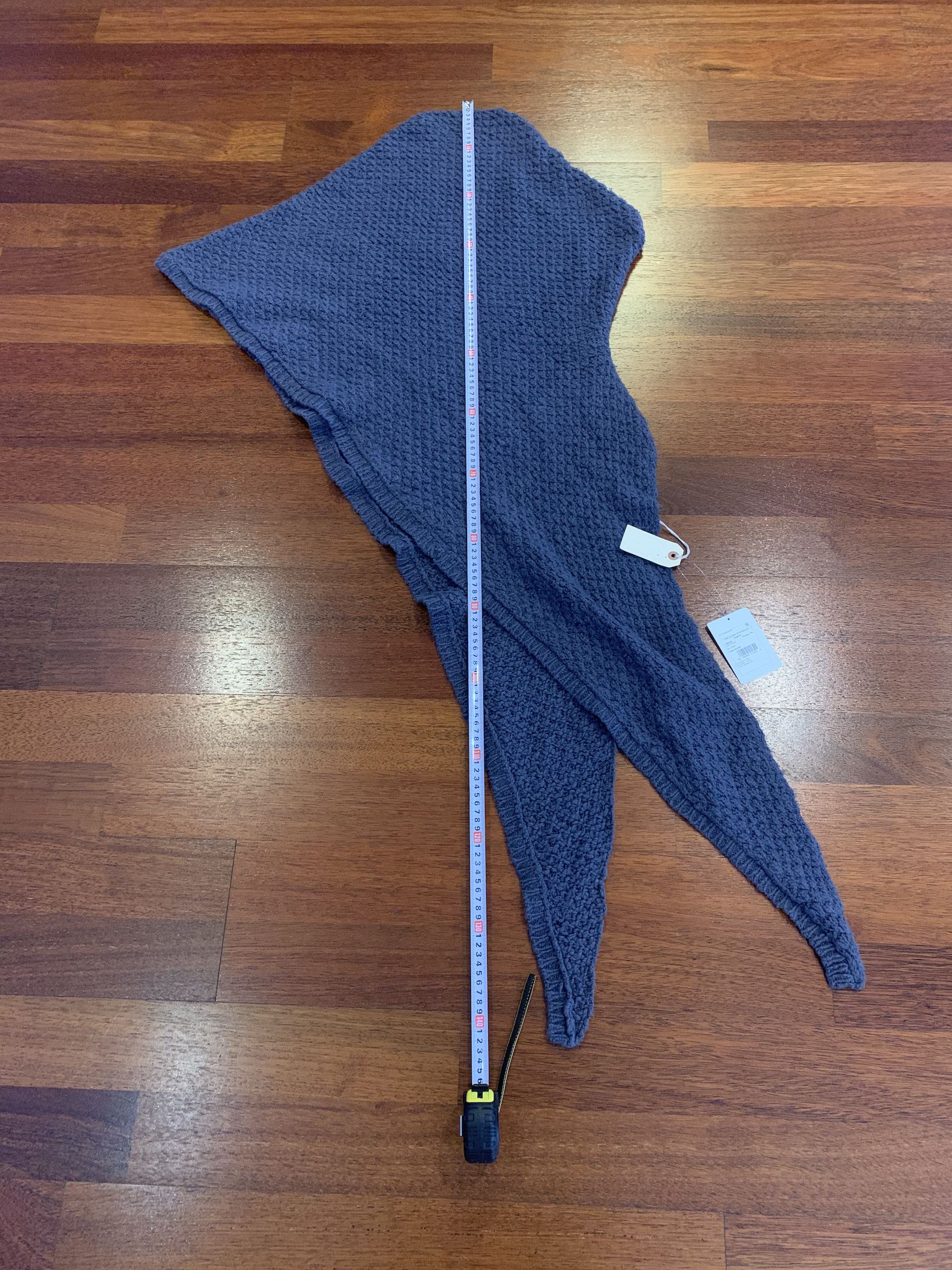 The Elder Statesman FINAL DROP / FW'16 Cashmere Tuck Hood Scarf Size ONE SIZE - 8 Thumbnail
