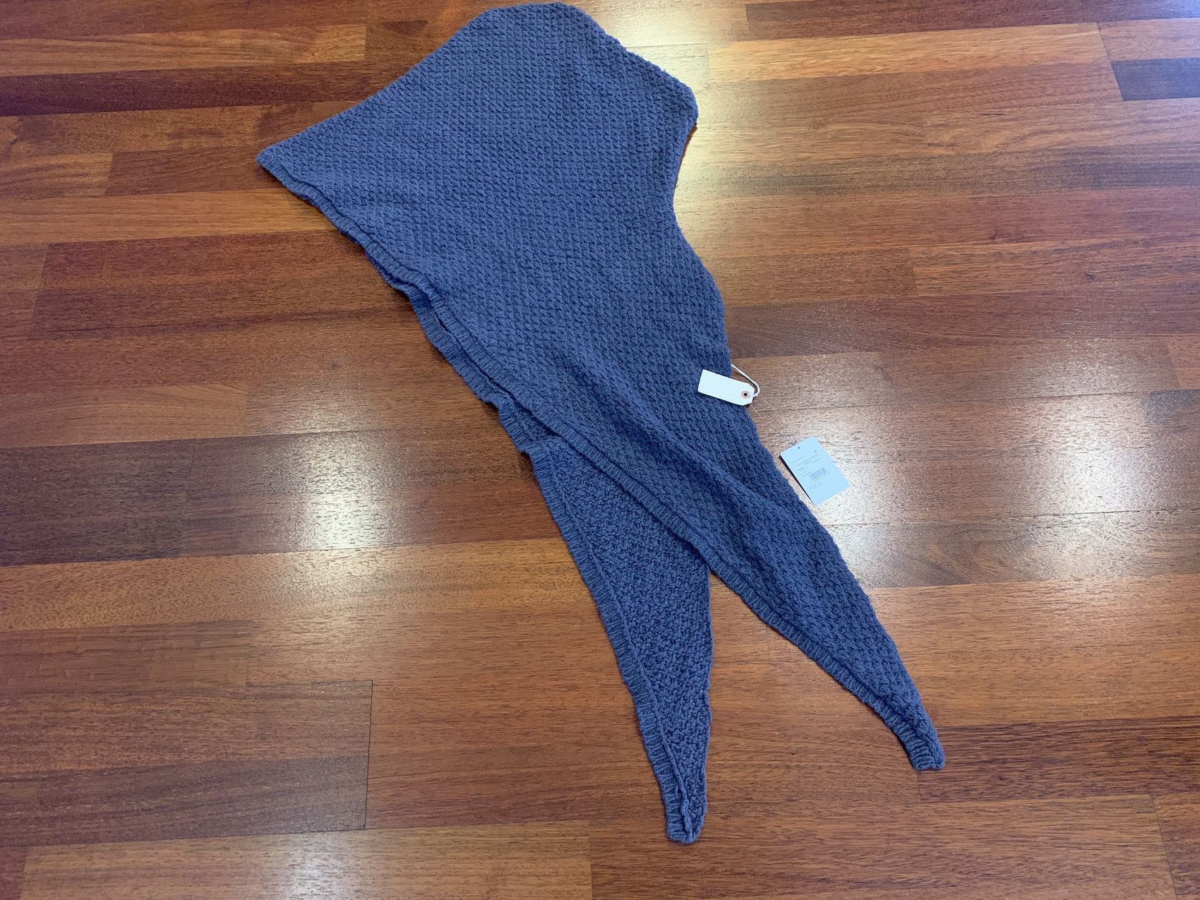 The Elder Statesman FINAL DROP / FW'16 Cashmere Tuck Hood Scarf Size ONE SIZE - 3 Thumbnail