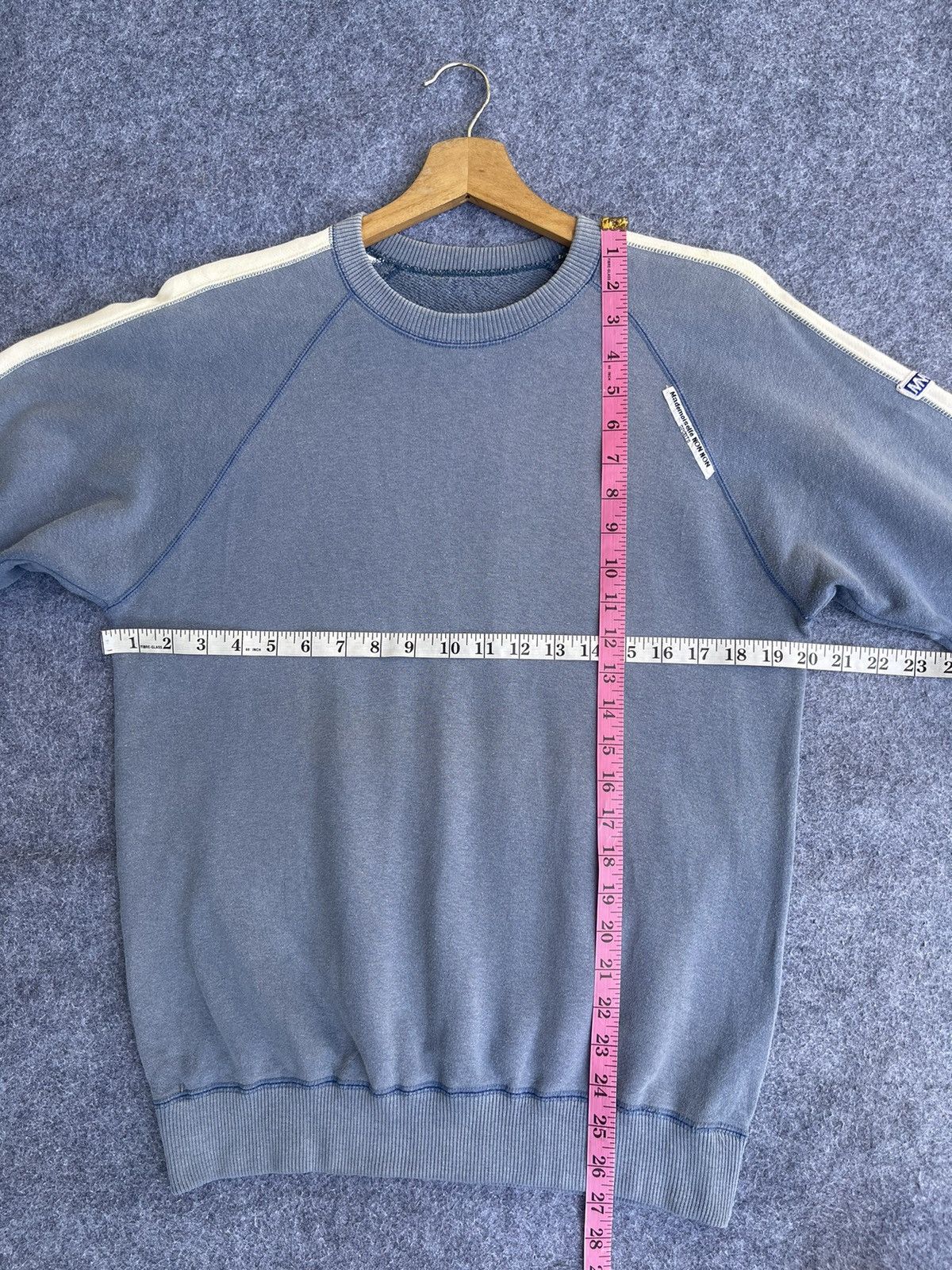 Issey Miyake Rare🔥Vtg FADED MADEMOISELLENONON Sweatshirt Size US L / EU 52-54 / 3 - 9 Thumbnail
