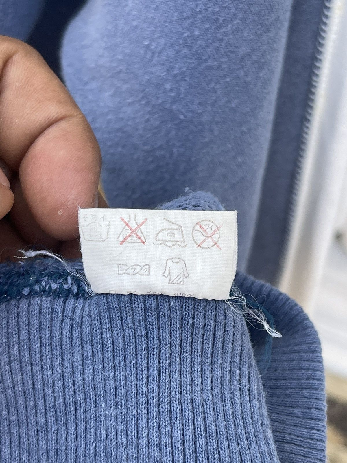 Issey Miyake Rare🔥Vtg FADED MADEMOISELLENONON Sweatshirt Size US L / EU 52-54 / 3 - 7 Thumbnail