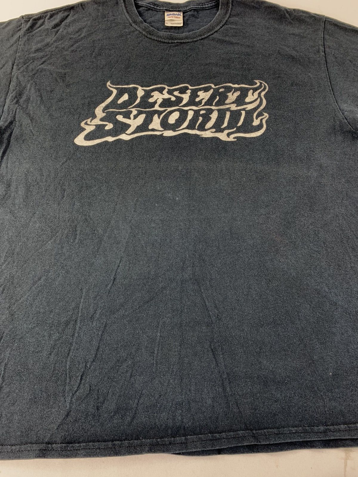 Band Tees Desert Storm Horizontal Life Band Psychedelic Design Tee Size US XL / EU 56 / 4 - 12 Thumbnail