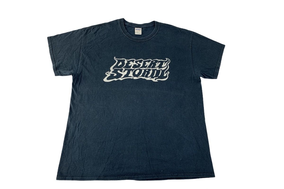 Band Tees Desert Storm Horizontal Life Band Psychedelic Design Tee Size US XL / EU 56 / 4 - 2 Thumbnail