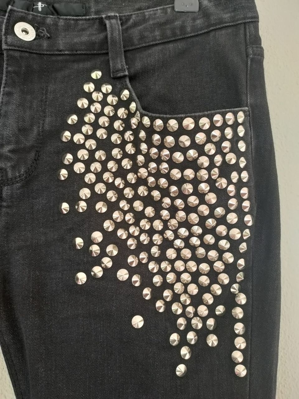 NO ID No Id Punk Skinny Denim Size 31" - 3 Thumbnail