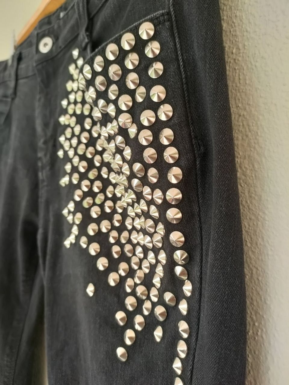 NO ID No Id Punk Skinny Denim Size 31" - 4 Thumbnail