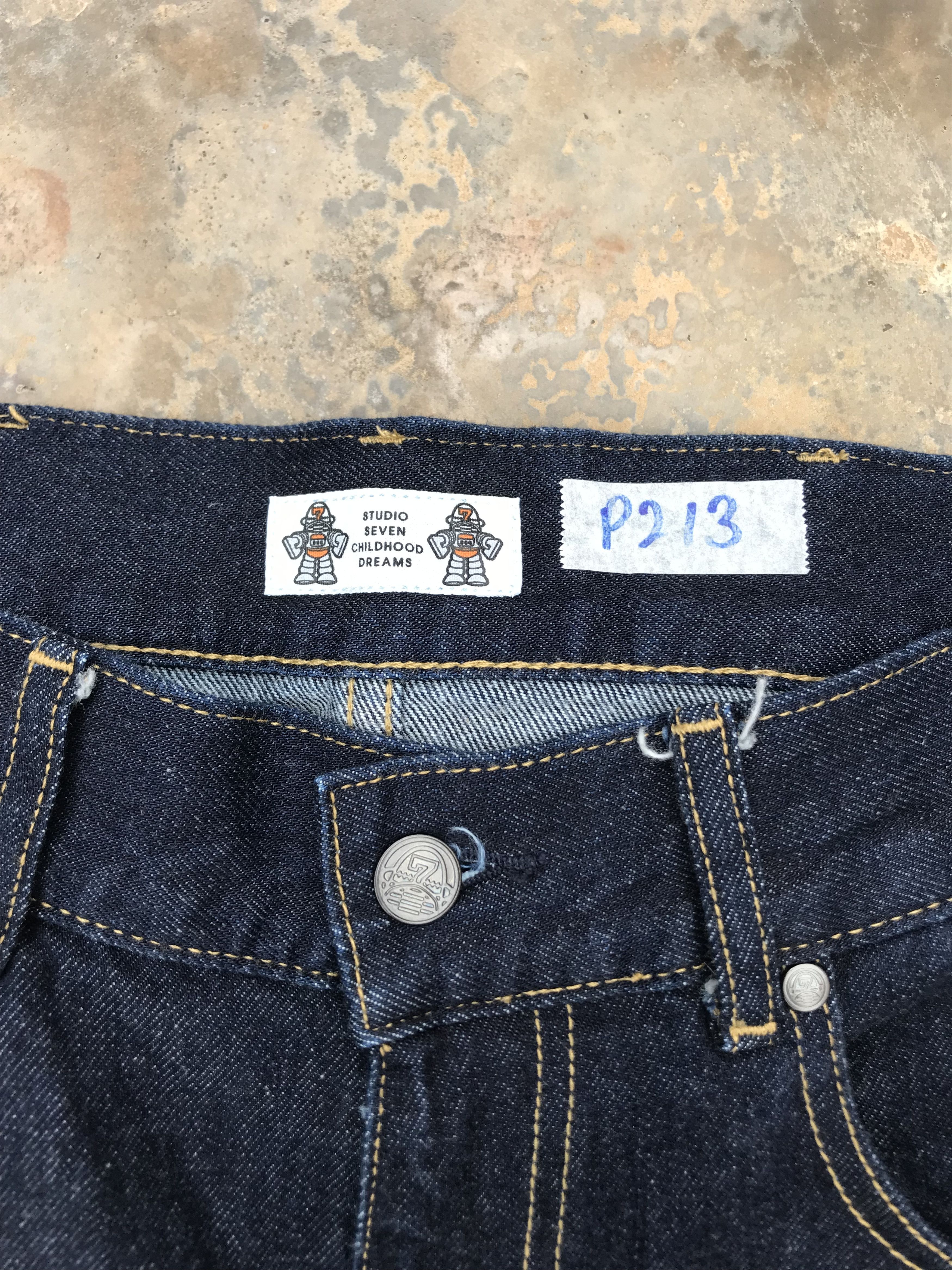Japanese Brand STUDIO SEVEN CHILDHOOD DREAM CARPENTER DENIM PANT Size US 32 / EU 48 - 3 Thumbnail