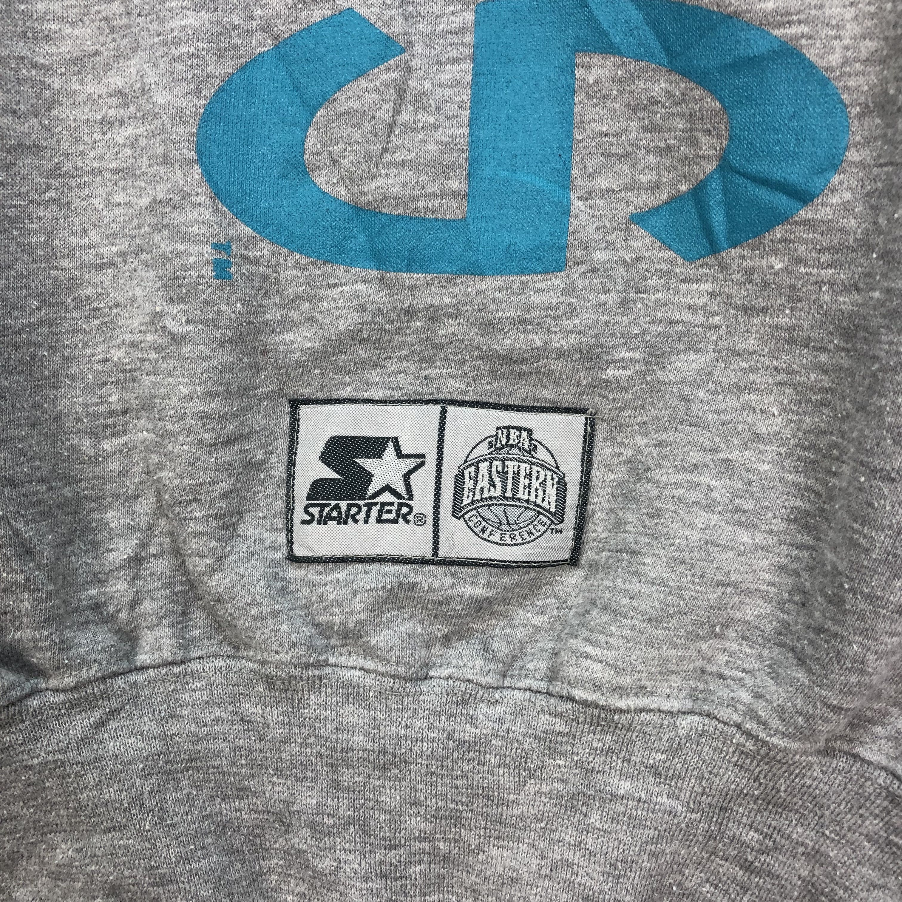 NBA STARTER NBA CHARLOTTE HORNETS SWEATSHIRTS #5147-176 Size US M / EU 48-50 / 2 - 4 Thumbnail