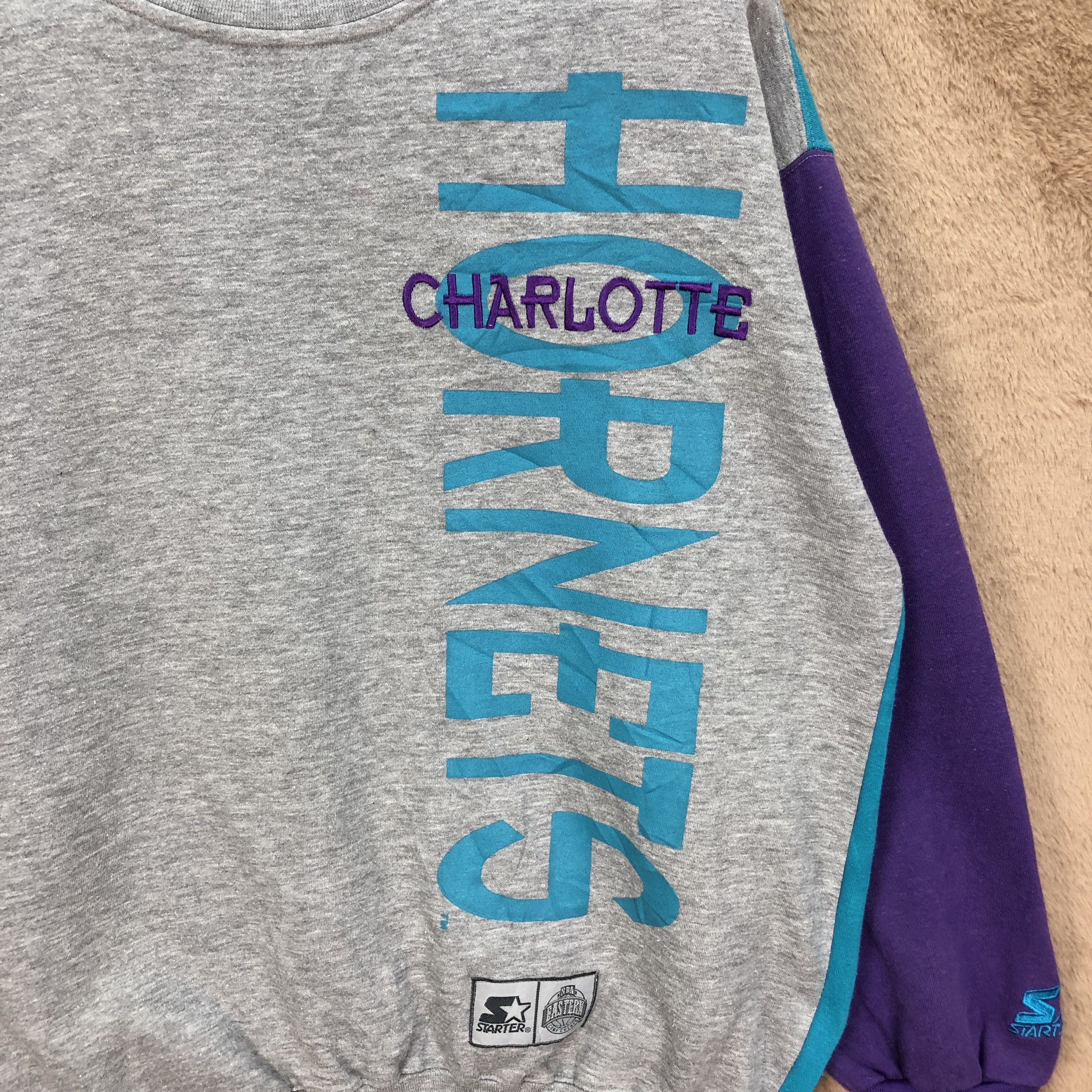 NBA STARTER NBA CHARLOTTE HORNETS SWEATSHIRTS #5147-176 Size US M / EU 48-50 / 2 - 3 Thumbnail