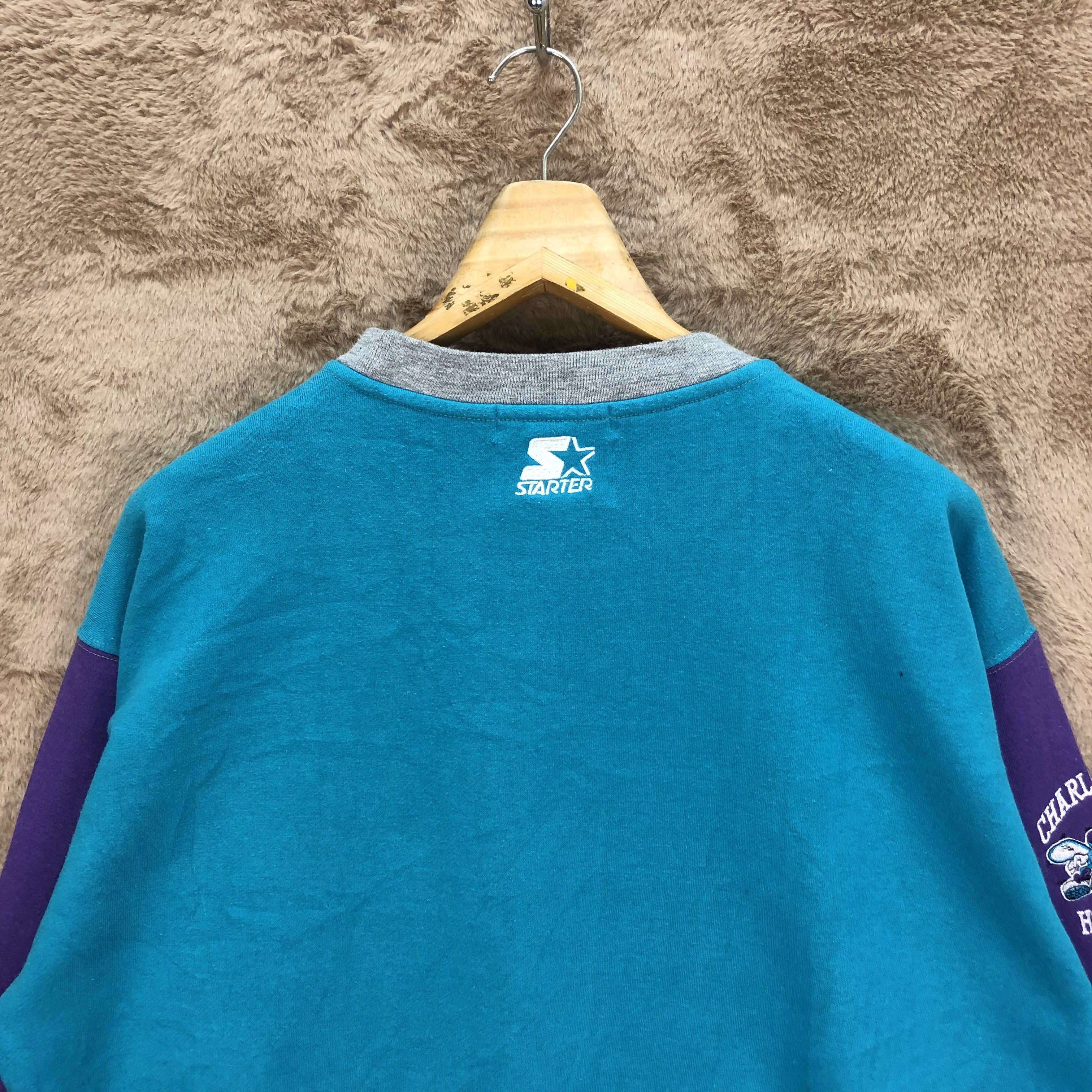 NBA STARTER NBA CHARLOTTE HORNETS SWEATSHIRTS #5147-176 Size US M / EU 48-50 / 2 - 13 Thumbnail