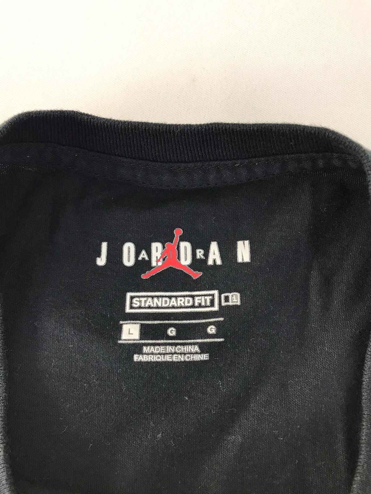 Jordan Brand Air Jordan Brand Standard Fit Tee T-shirt Big Logo Printed Size US L / EU 52-54 / 3 - 5 Thumbnail