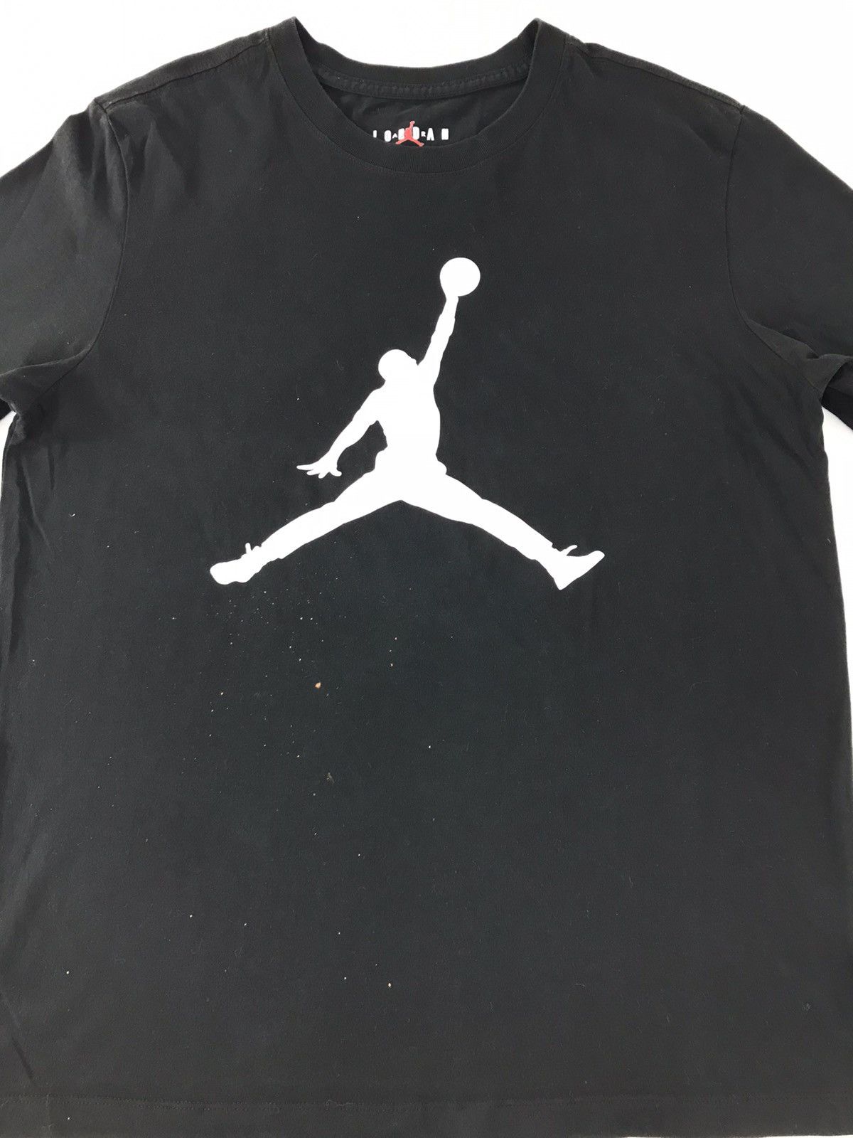 Jordan Brand Air Jordan Brand Standard Fit Tee T-shirt Big Logo Printed Size US L / EU 52-54 / 3 - 3 Thumbnail