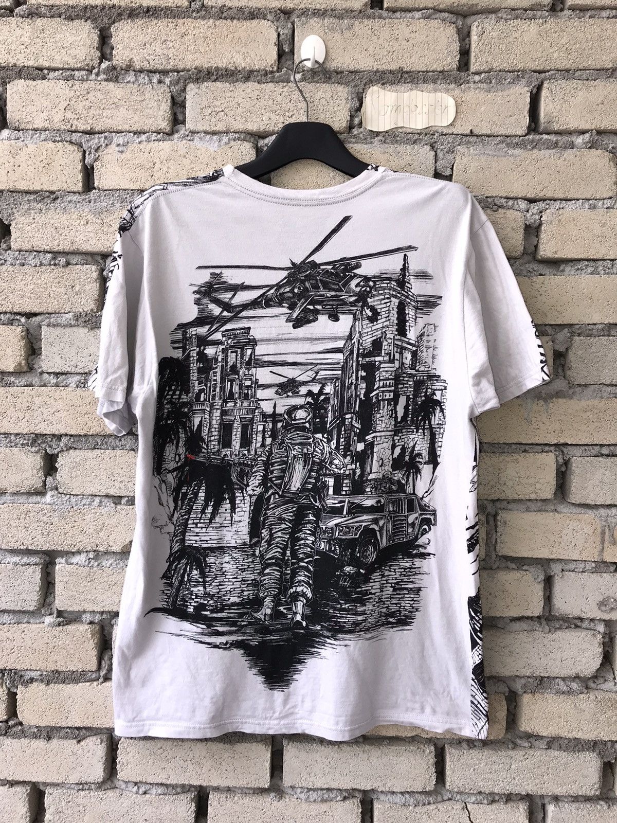 Anime × Japanese Brand Courage Above All Apprime All Over Printed Army Rare Screen Size US L / EU 52-54 / 3 - 5 Thumbnail