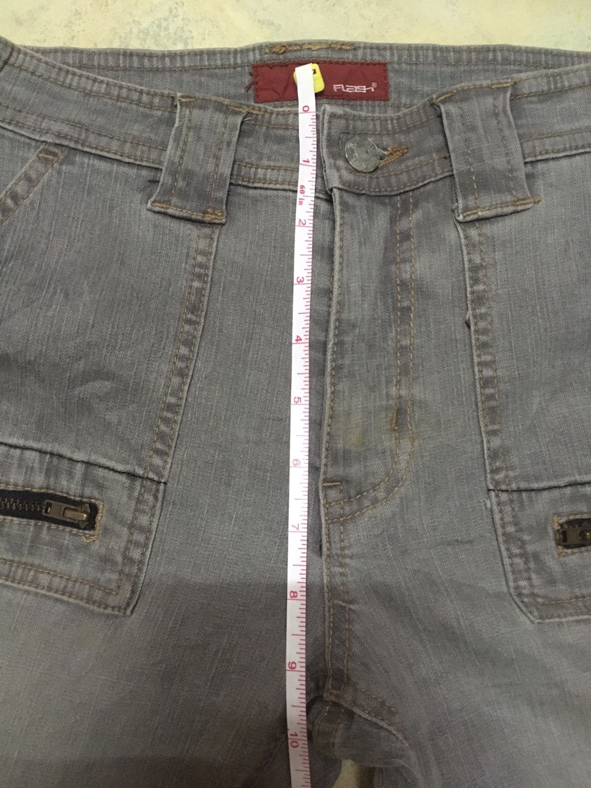 Japanese Brand Vtg Flash Japanese brand Rare style denim jeans Size US 26 / EU 42 - 7 Thumbnail