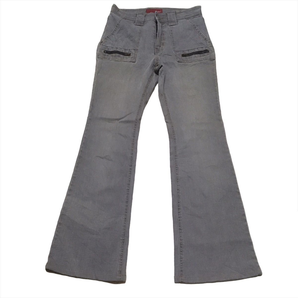 image of Vintage VTG Flash Style Denim Jeans in Grey, Men's (Size 26)