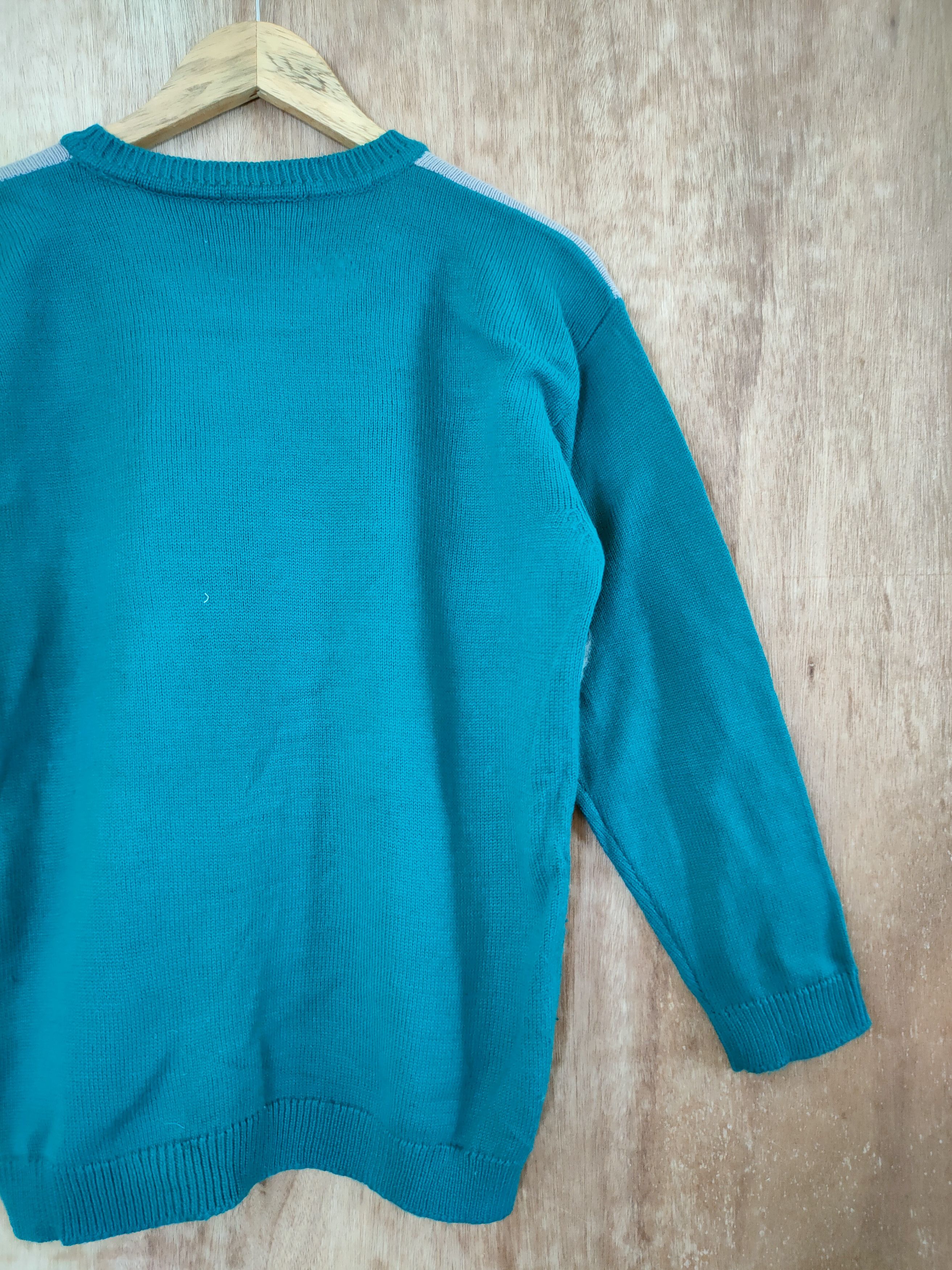 Aran Isles Knitwear × Japanese Brand Lianne art scenery winter aran isle knitwear #46-653 Size US S / EU 44-46 / 1 - 9 Thumbnail