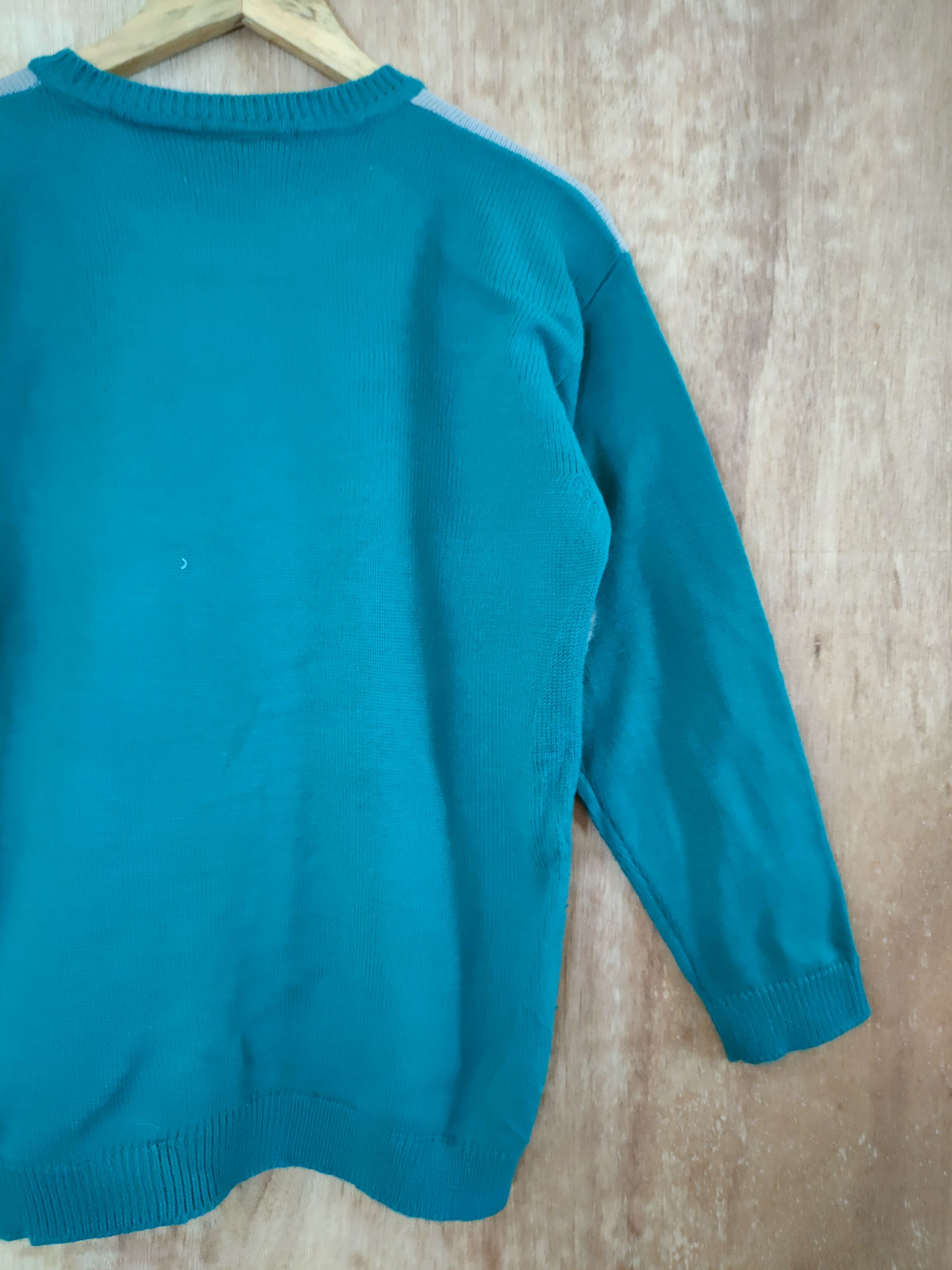 Aran Isles Knitwear × Japanese Brand Lianne art scenery winter aran isle knitwear #46-653 Size US S / EU 44-46 / 1 - 8 Thumbnail