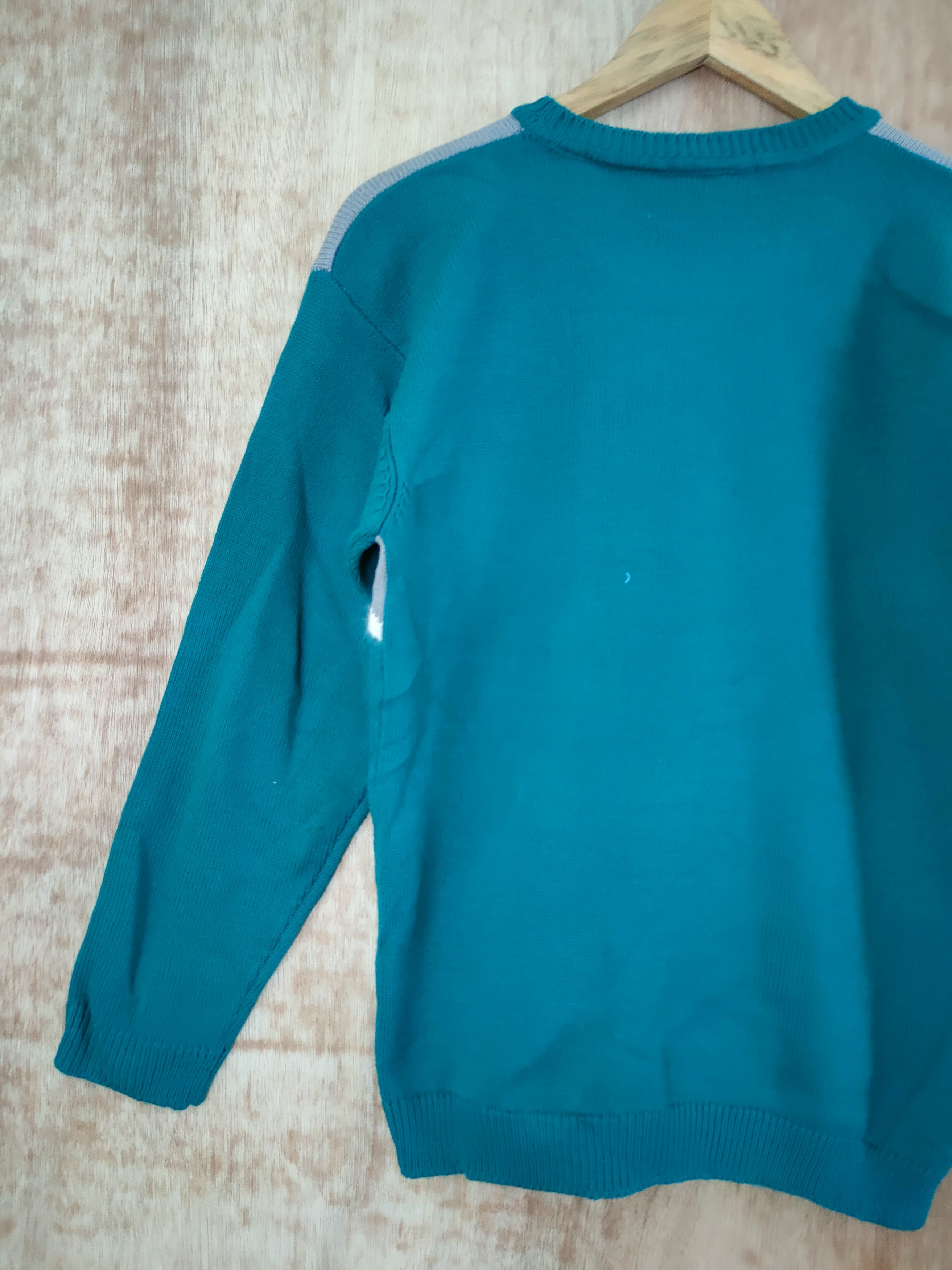 Aran Isles Knitwear × Japanese Brand Lianne art scenery winter aran isle knitwear #46-653 Size US S / EU 44-46 / 1 - 7 Thumbnail