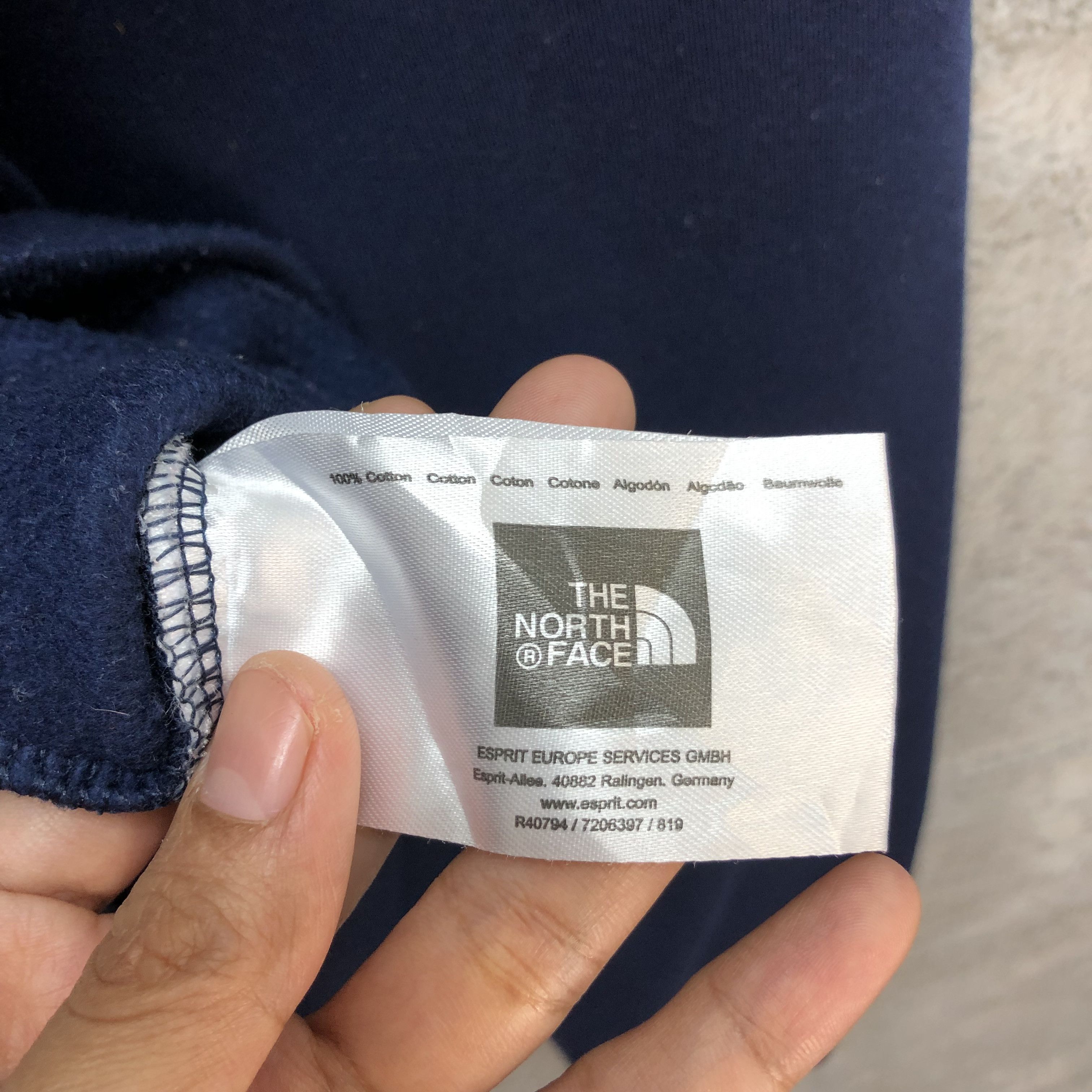 The North Face TNF Big Logo Pullover Navy Hoodies #6327-63 Size L / US 10 / IT 46 - 8 Thumbnail